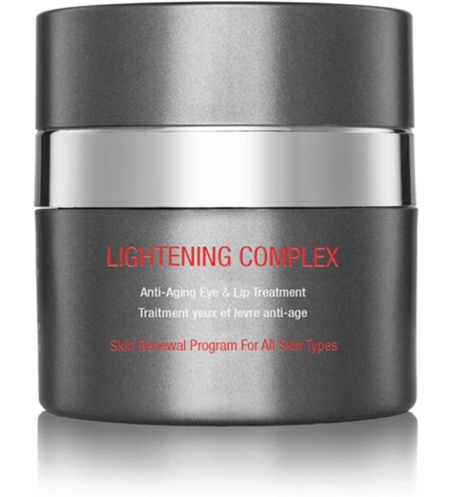 Onsen Anti-Aging Eye and Lip Lightening Milk Lotion for Dark Lips and Skin Care Collagen Complex for Professional-Grade High Youth Complex for Men 0.5 fl. oz.