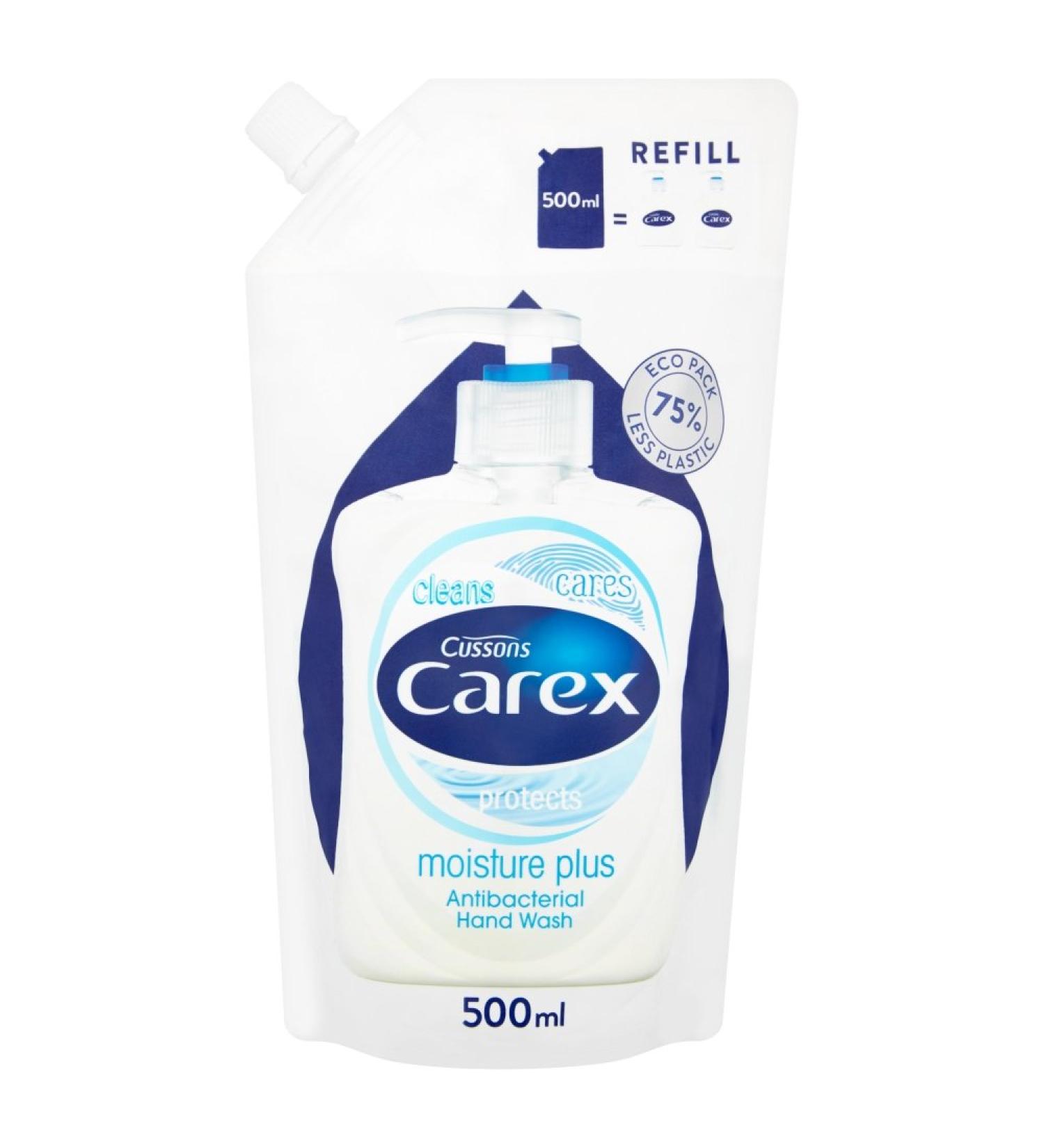 Carex Complete Moisture Hand Wash Refill 500ml - Buy Online on GoSupps.com