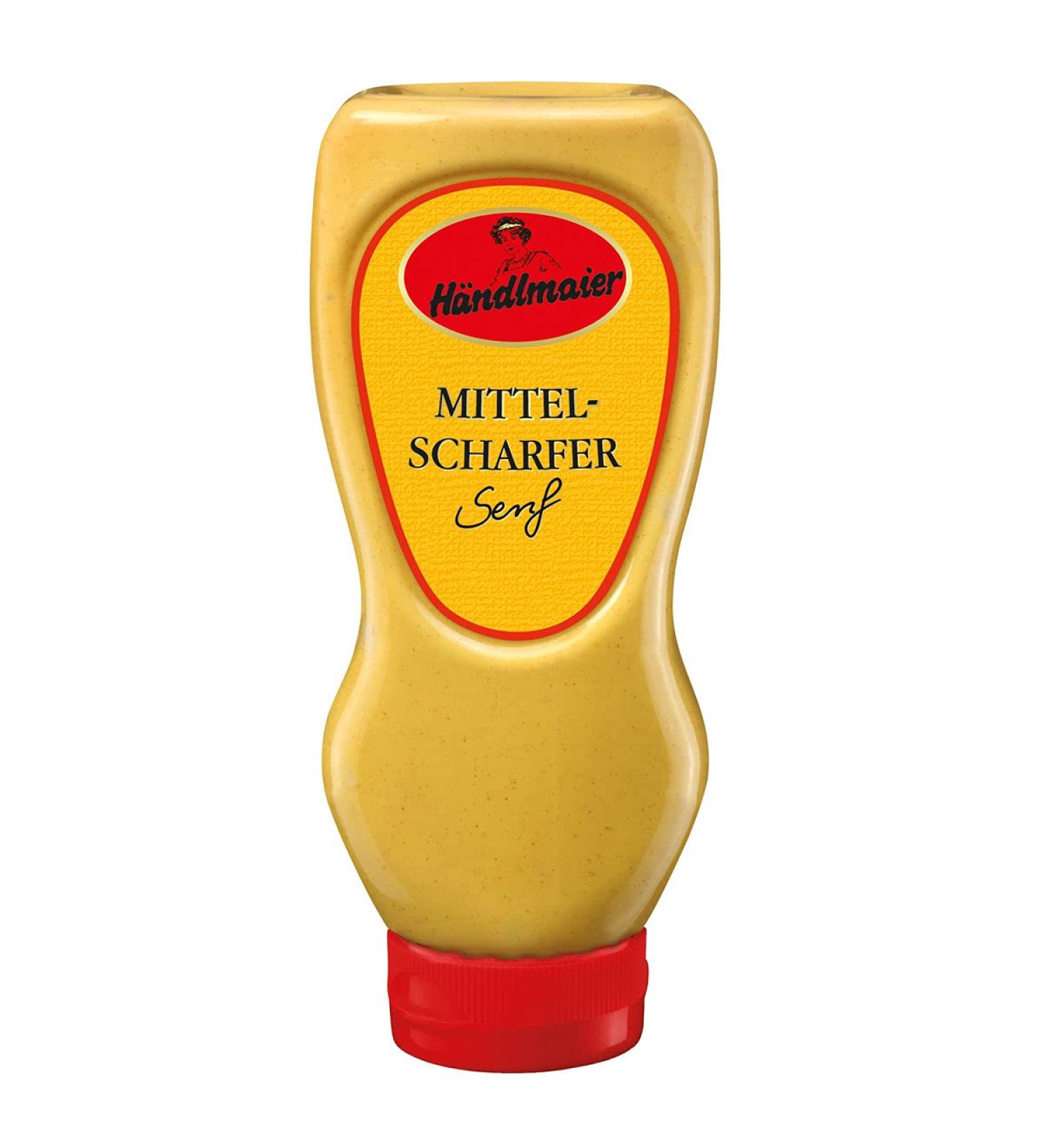 H ndlmaier Handlmaier Mustard 400 ml in the large squeeze bottle