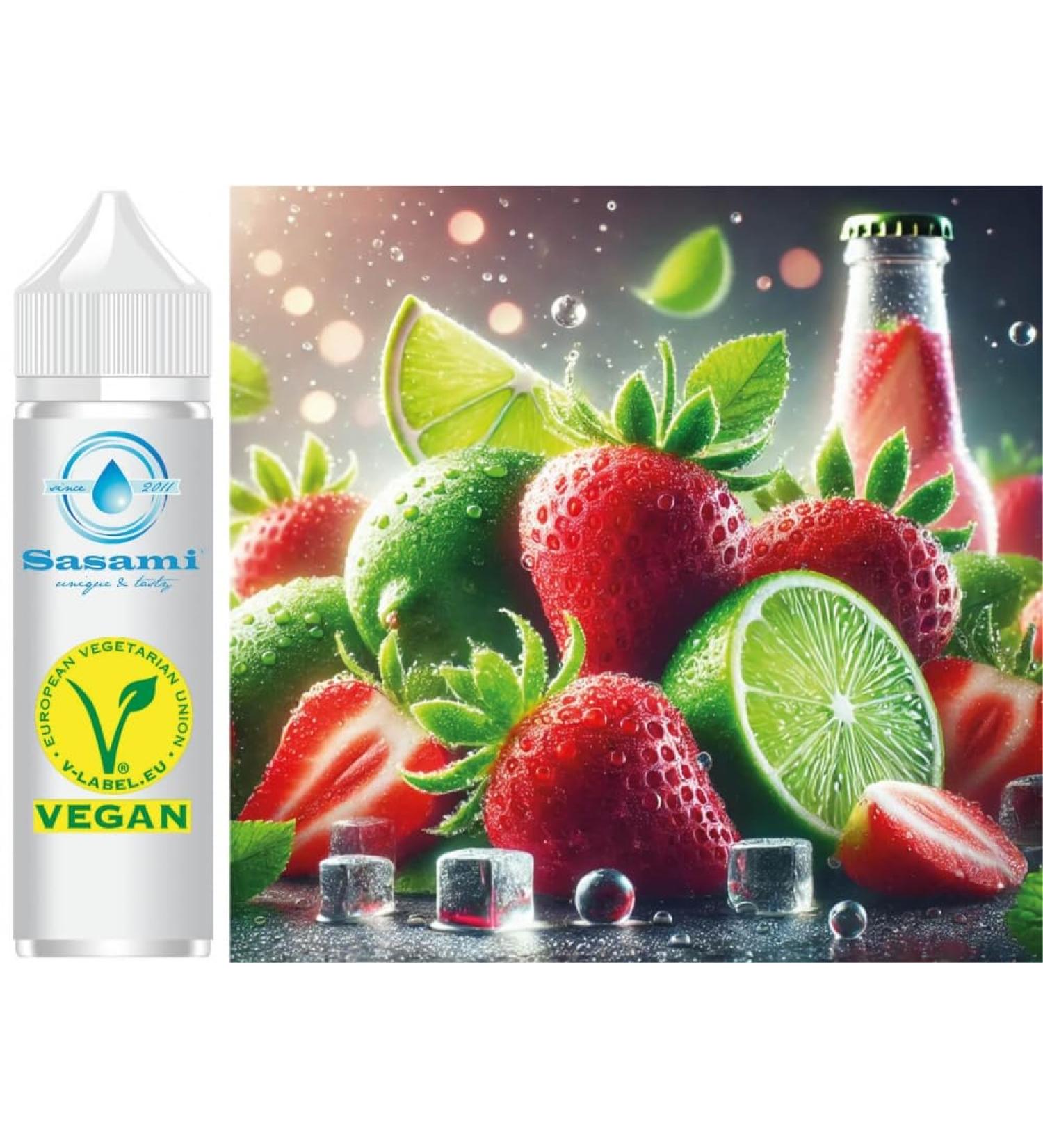 Scarlet Twist Flavor Concentrate Strawberry & Lime Vegan Sasami - 100 ml