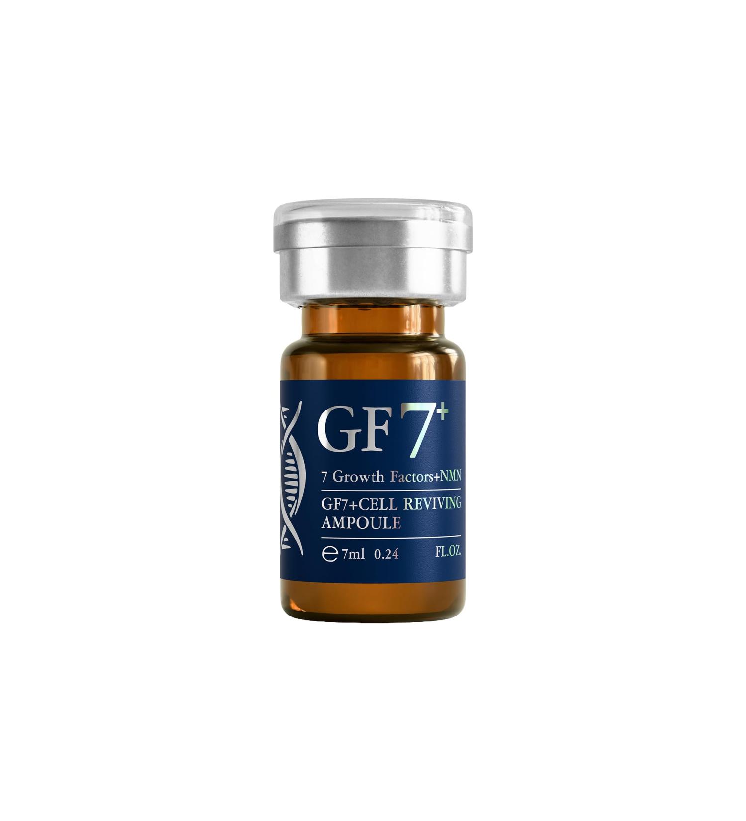 GF 7+ Cell Reviving Ampoule Intensive Anti-Aging Peptide Treatment with NMN & Botanical Extracts for Firming Brightening & Revitalizing Skin (7ml x 6ea) - Buy Online on GoSupps.com