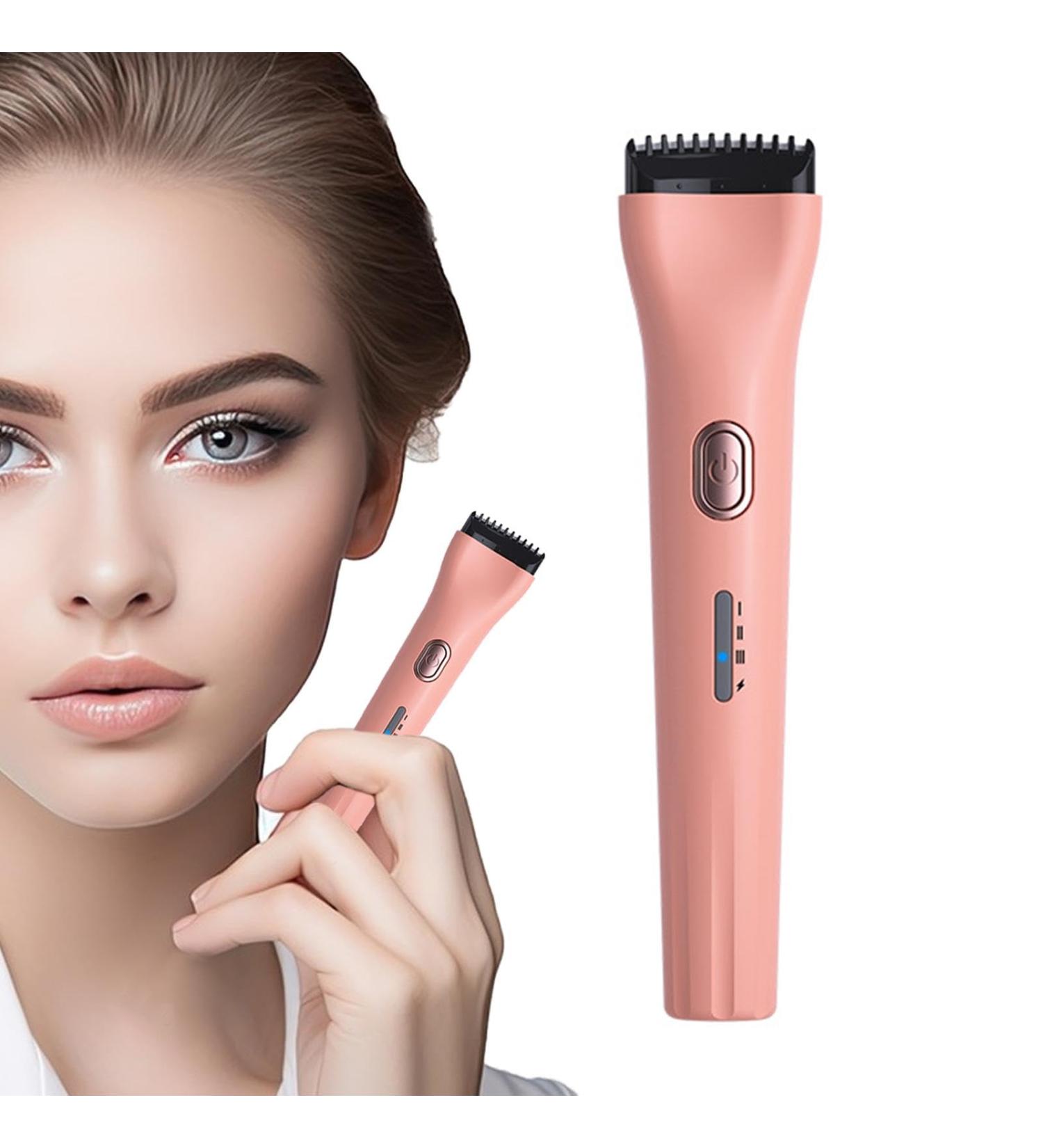 Curling Wand - Beauty Gadget Natural Looking Curls | Fast Heating Eyelash Curler Double-Sided Anti-Burn Electric Curler with Low Medium and High Temperature Settings for Natural-Looking Pink - Buy Online on GoSupps.com