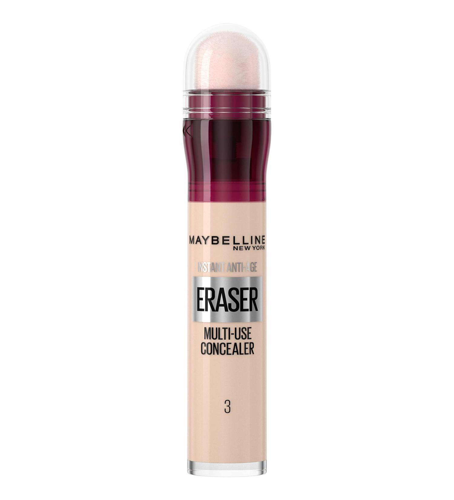 Maybelline Instant Anti Age Eraser Eye Concealer 03 Fair 6.8ml - Dark Circles & Blemish Concealer - Buy Online on GoSupps.com