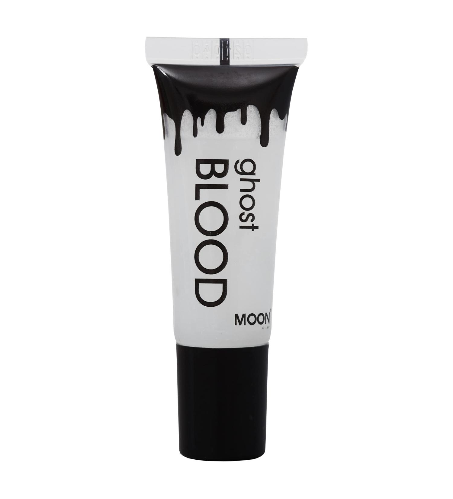 Buy Moon Terror UV Geisterblut - 10ml Ghost Blood for Halloween Vampire & Zombie Special Effects Makeup | SFX Applicator Included - Buy Online on GoSupps.com