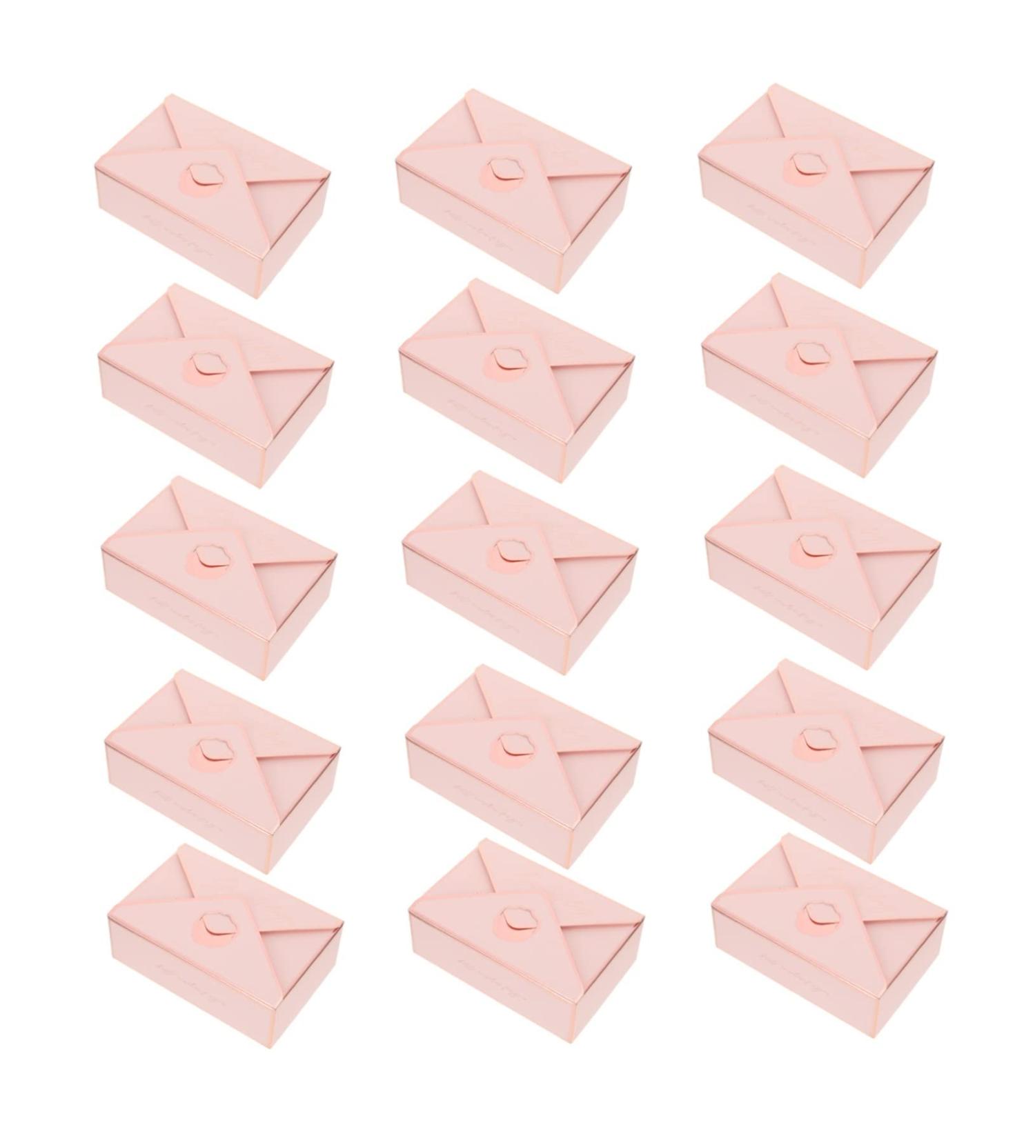 HOMSFOU 20 Pcs Candy Gift Box Birthday Gift Boxes Retro Decor Pink Decor Chocolates Wedding Party Favor Boxes Cupcake Holder Stand Container Bags Pink Paper Baby Personality Small Envelope 1 count (Pack of 1) Pink - Buy Online on GoSupps.com