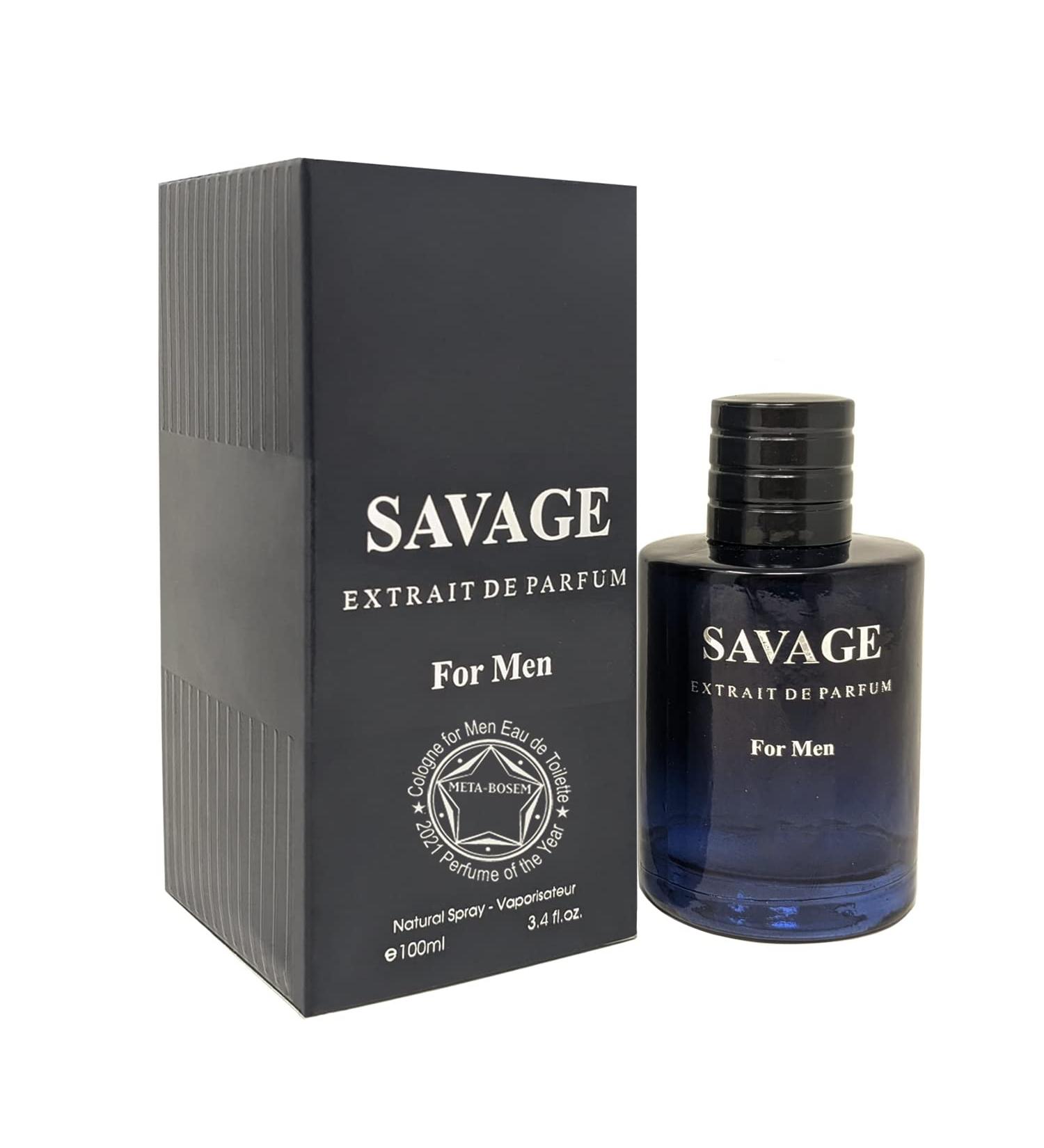 BOSEM Savage Extrait De Parfum Spray for Men 3.4 oz - Masculine Scent Gift - Buy Online on GoSupps.com