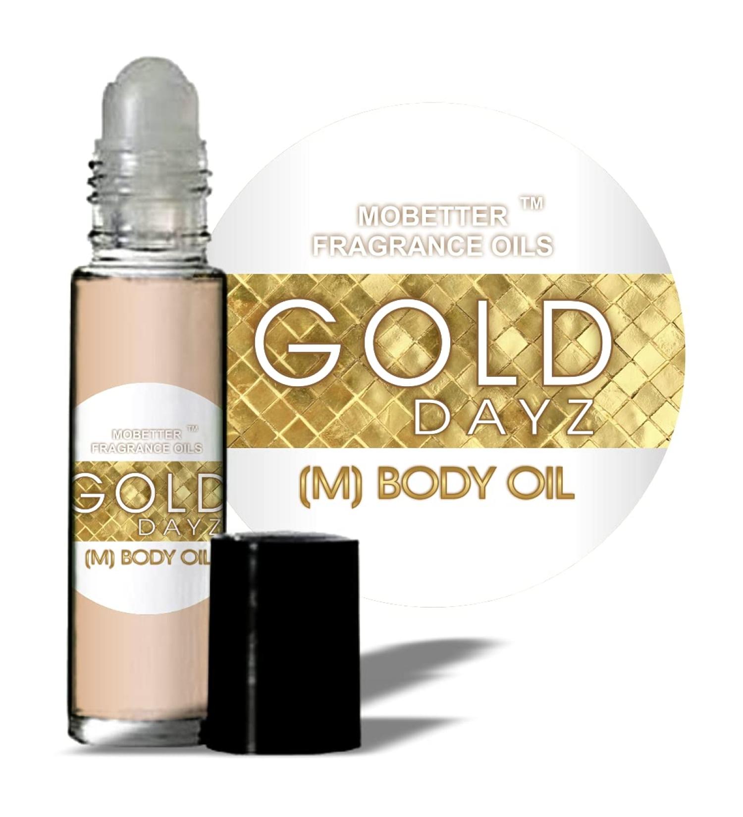 MOBETTER FRAGRANCE OILS Gold Dayz Men Cologne Fragrance Body Oil