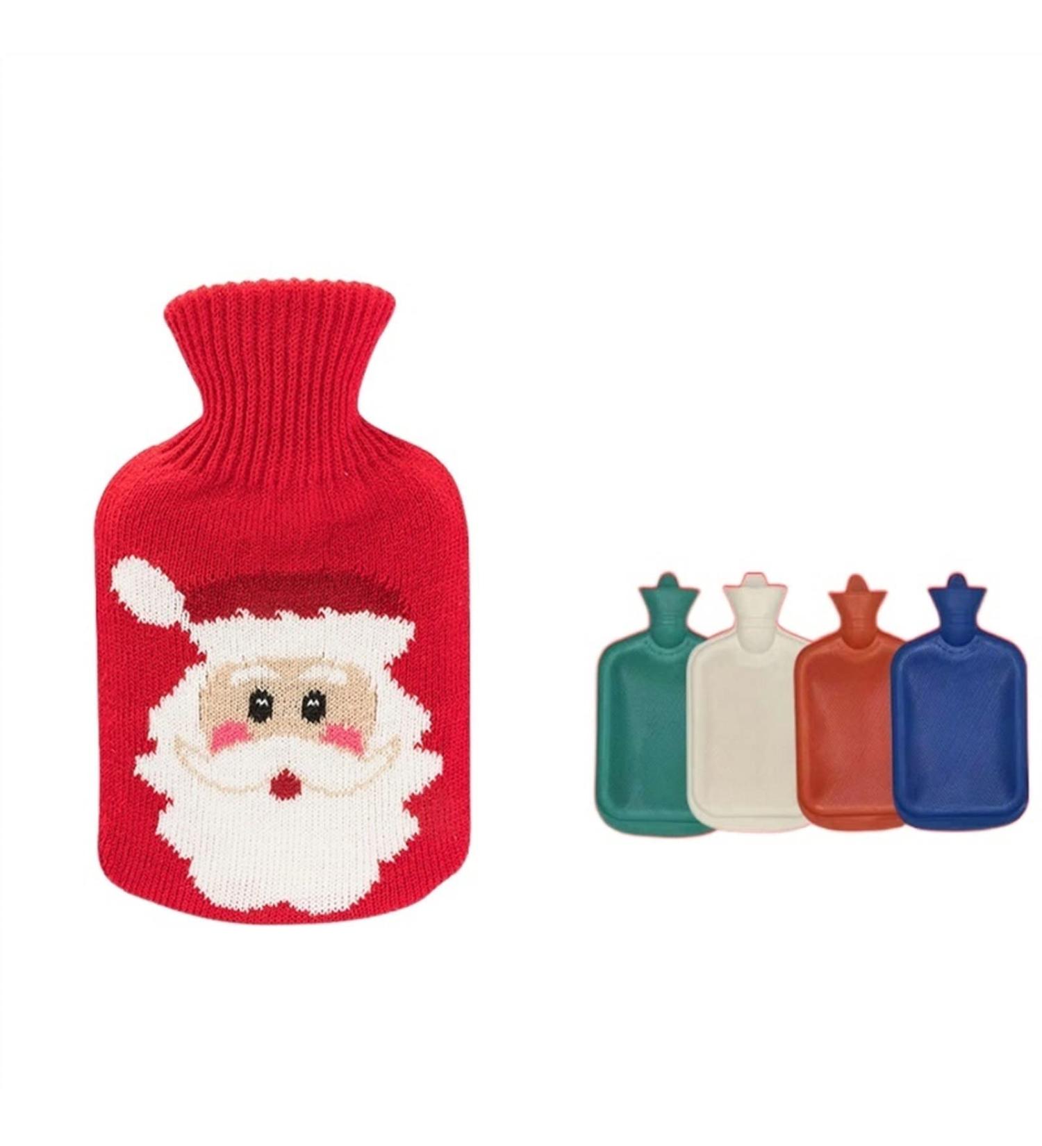 Maies Hot Water Bottle Heating Pad Hot Water Bottles - Water Bottle With Cover Hot Bag for Pain Relief Cold Winter Foot Warm Bag for Hot Cold Therapy Cramps Relief Menstrual