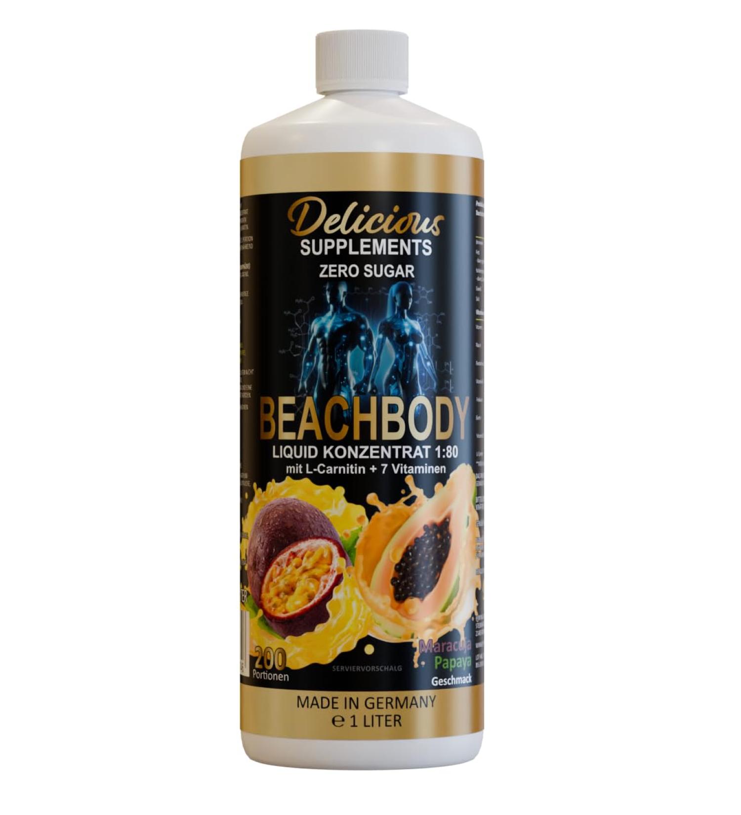Buy Delicious Beachbody Liquid Passion Fruit Papaya - Boost Energy & Wellness - International Shipping Available - Buy Online on GoSupps.com