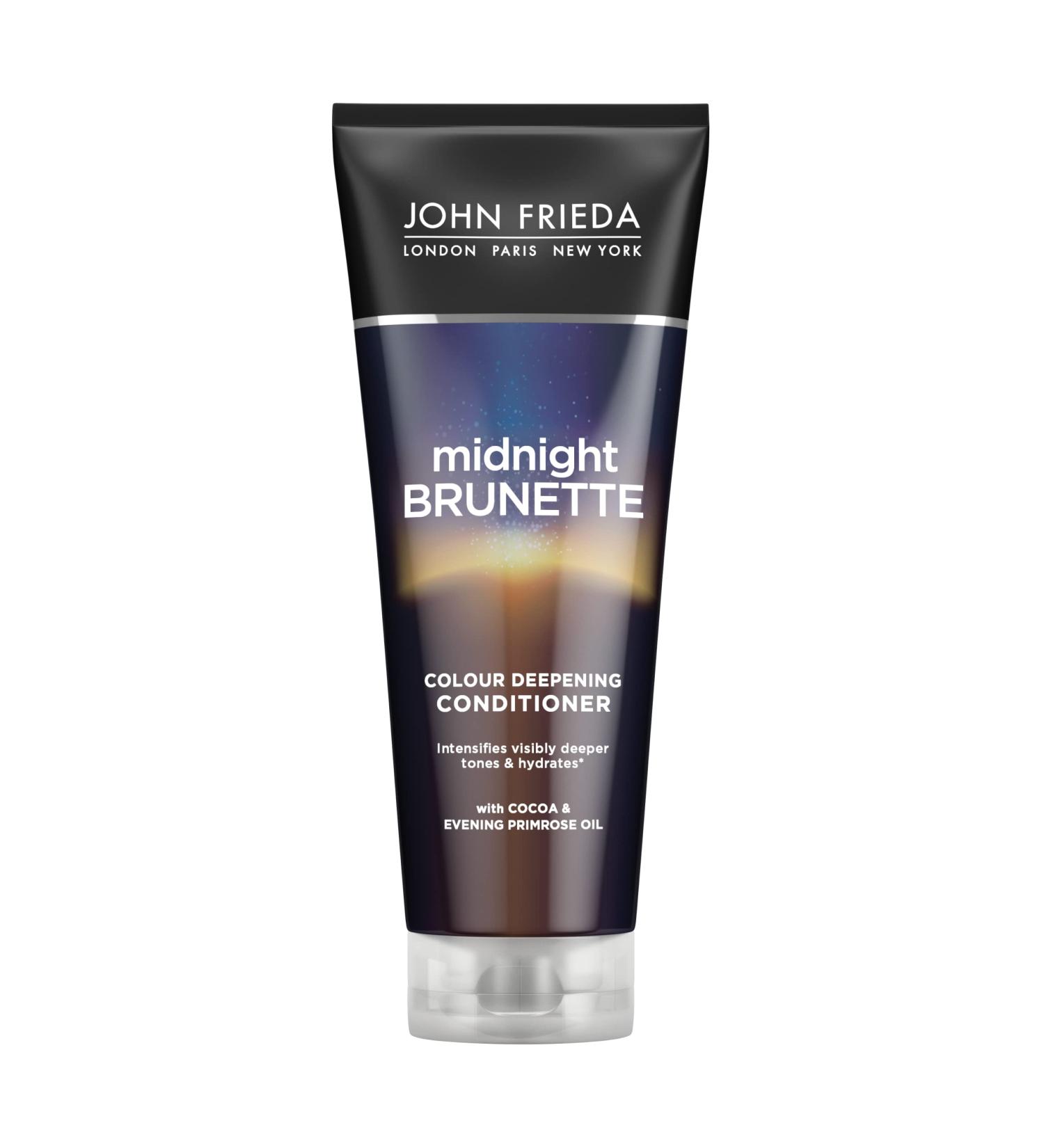 John Frieda Midnight Brunette Moisturizing Conditioner for Brunette Hair 250ml - Buy Online on GoSupps.com