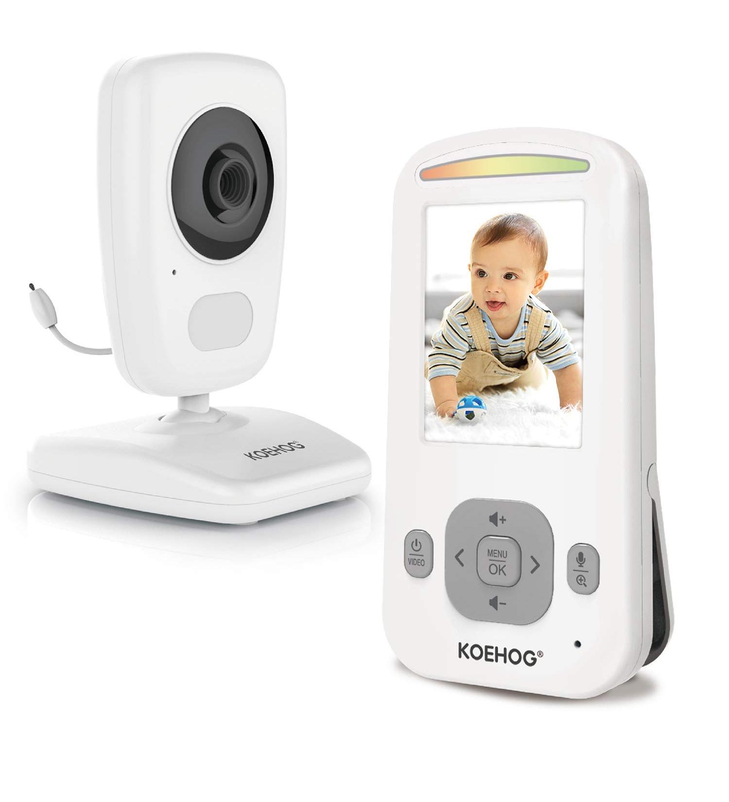 Vertical Screen Baby Monitor with Long Range Wireless Technology and Auto Night Vision - Buy Online on GoSupps.com
