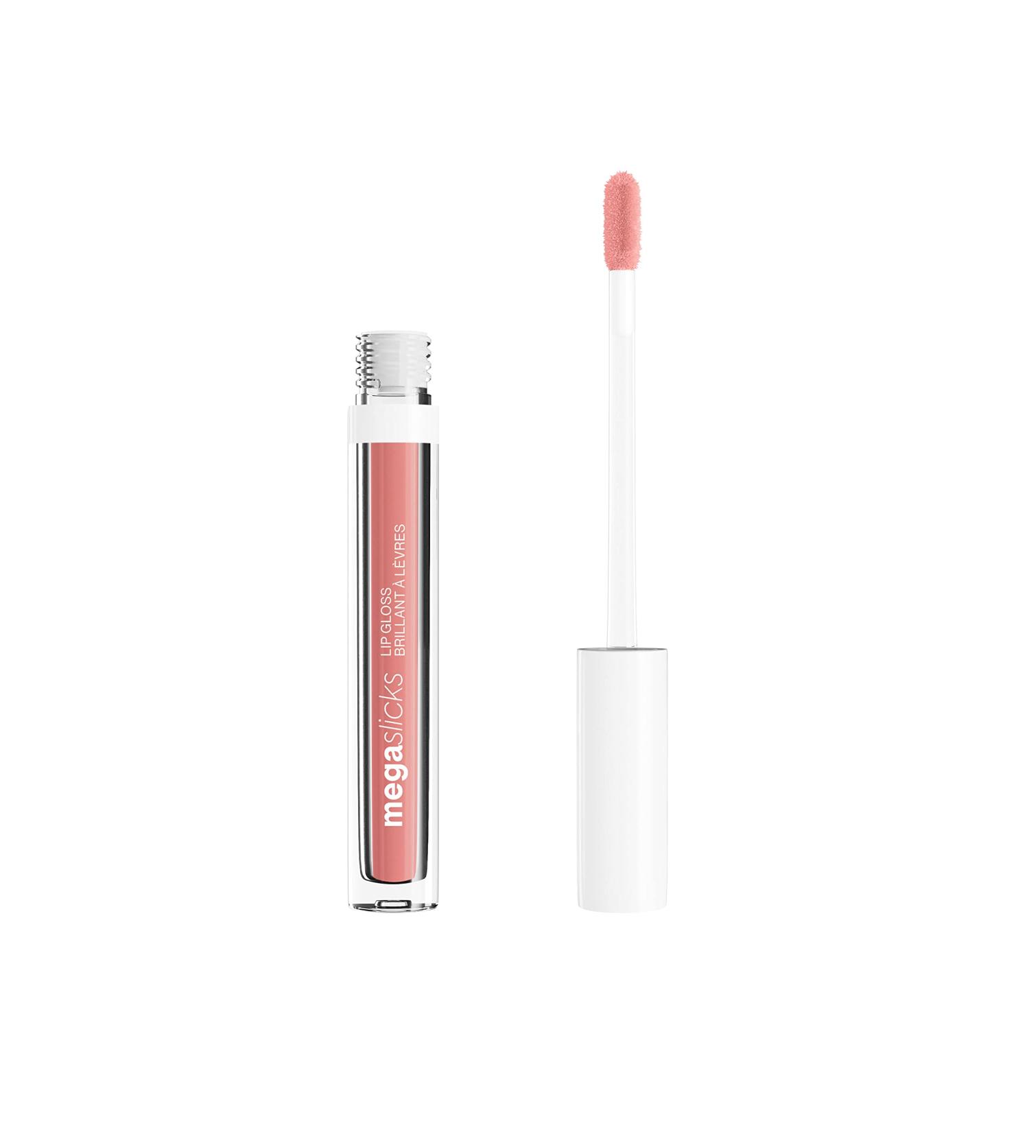 Buy Wet n Wild Mega Slicks Lip Gloss - Extra Shiny Vegan Lipstick with Hyaluronic Acid for Soft Full Lips - Snuggle Sesh - Buy Online on GoSupps.com