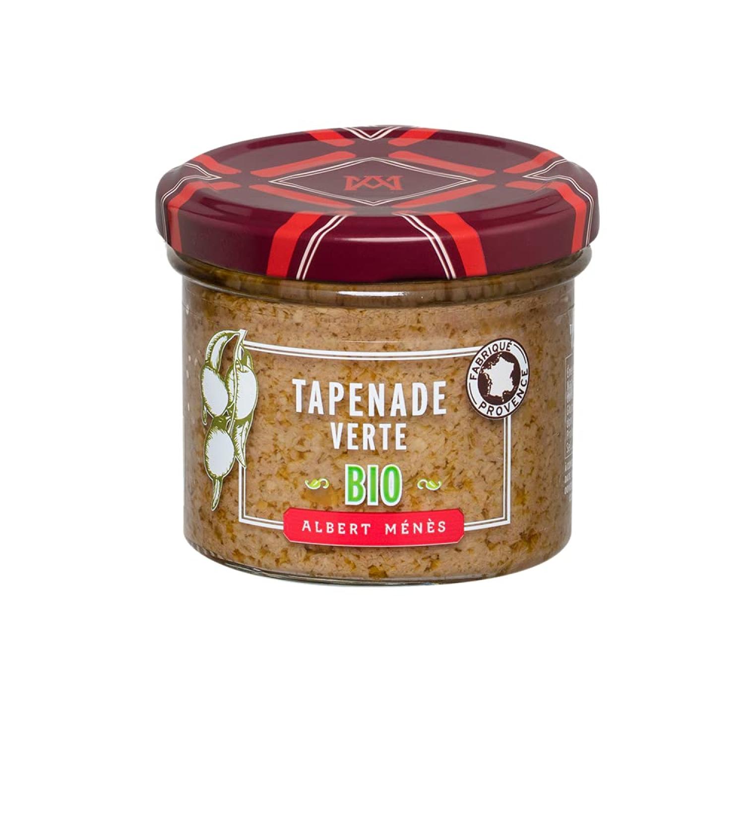 ALBERT MENES AM - Spreads - Organic Green Tapenade - 90 g - Buy Online on GoSupps.com