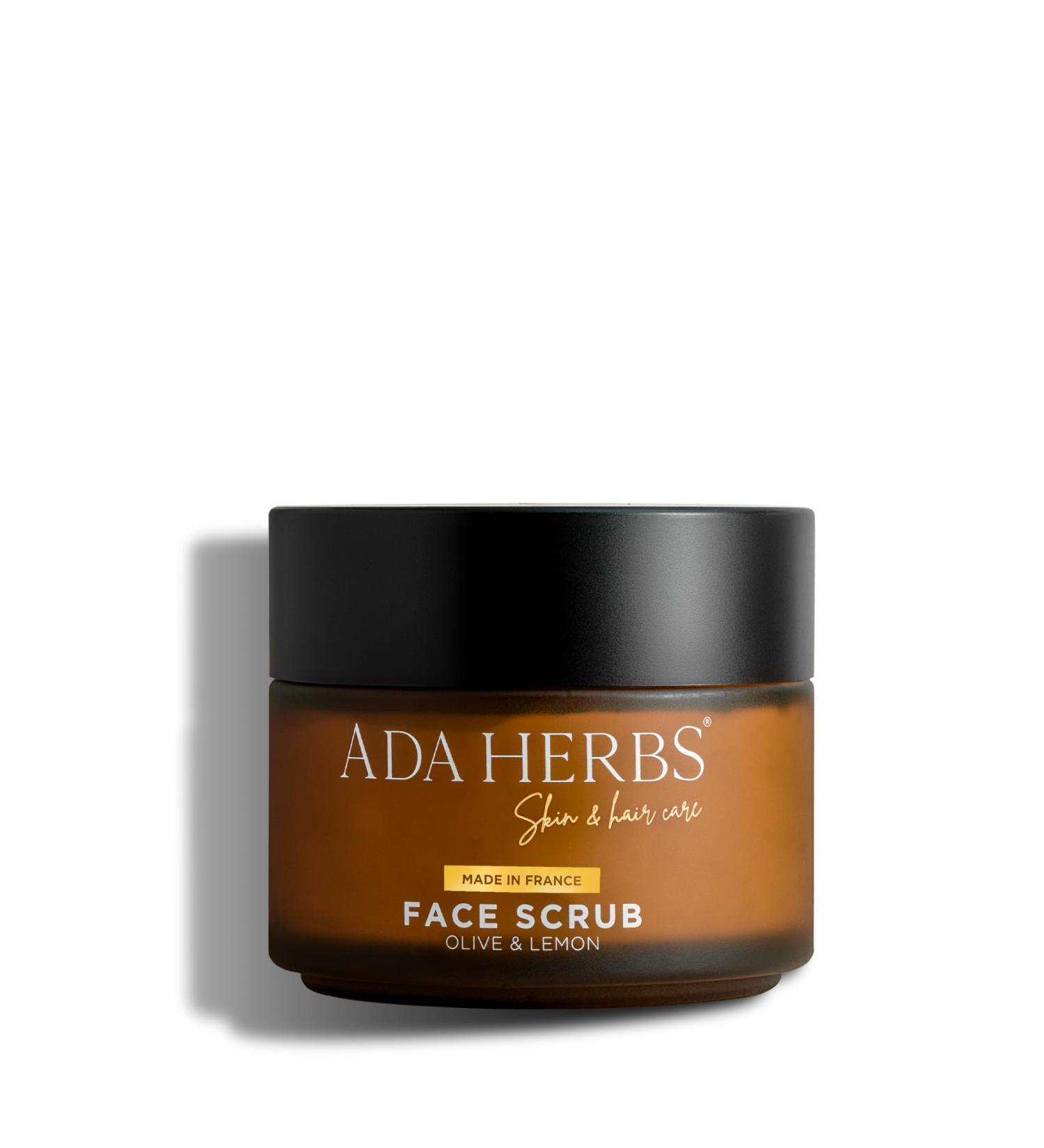 Skin & Hair Care Face Scrub Exfoliating Olive & Lemon Extracts for All Skin Types | Made in France - Buy Online on GoSupps.com