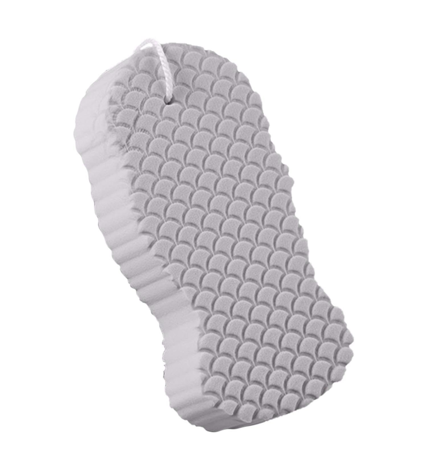 Bath Sponge Loofah Soft Shower Sponge Exfoliator 3D Exfoliiating Bath Foam Sponges Absorbent Moisturizing Shower Sponge for Dead Skin Removal Gray - Buy Online on GoSupps.com