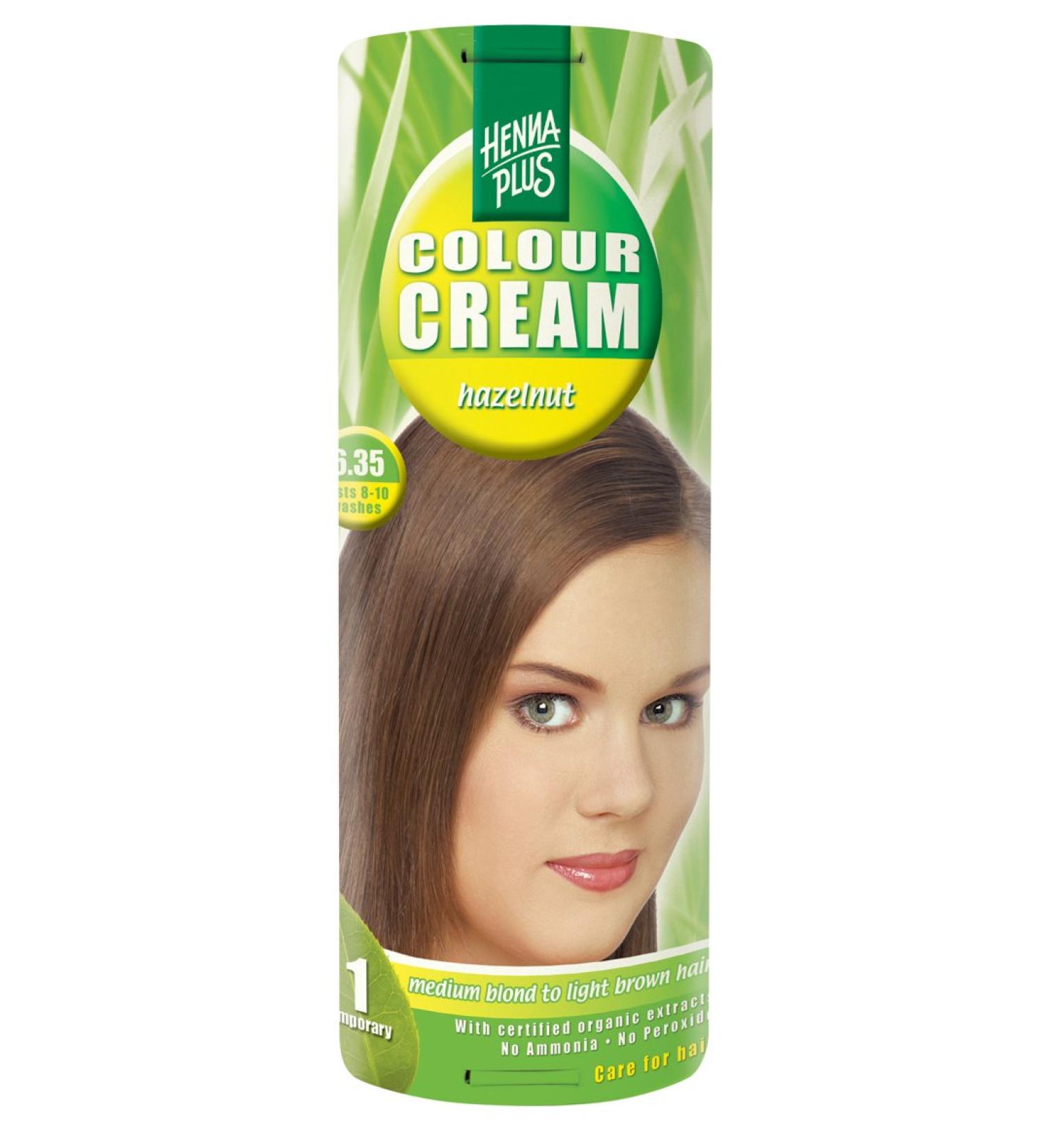 Hennaplus Colour Cream Hazelnut 6.35 - 60 ml