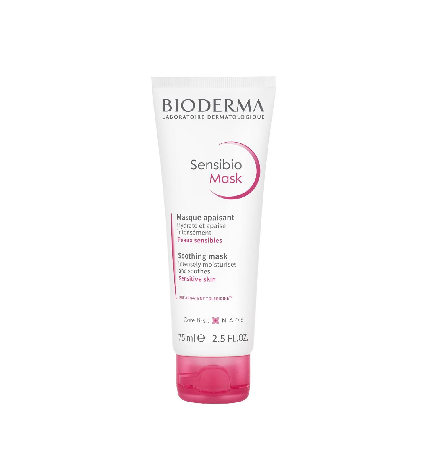 Bioderma Sensibio Mask - Soothing & Moisturizing - Unscented - 2.55 Fl Oz - Buy Online on GoSupps.com