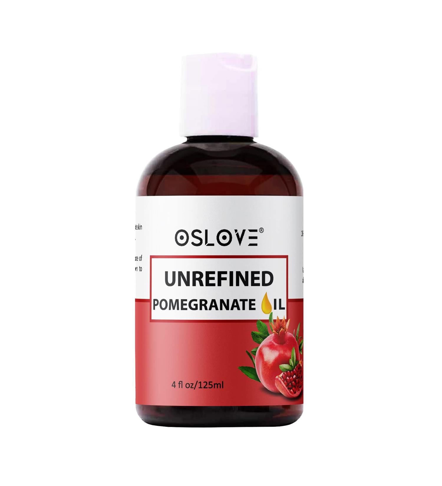 Unrefined Organic Pomegranate Seed Oil - 4 oz | Pure Cold-Pressed International Shipping Available - Buy Online on GoSupps.com