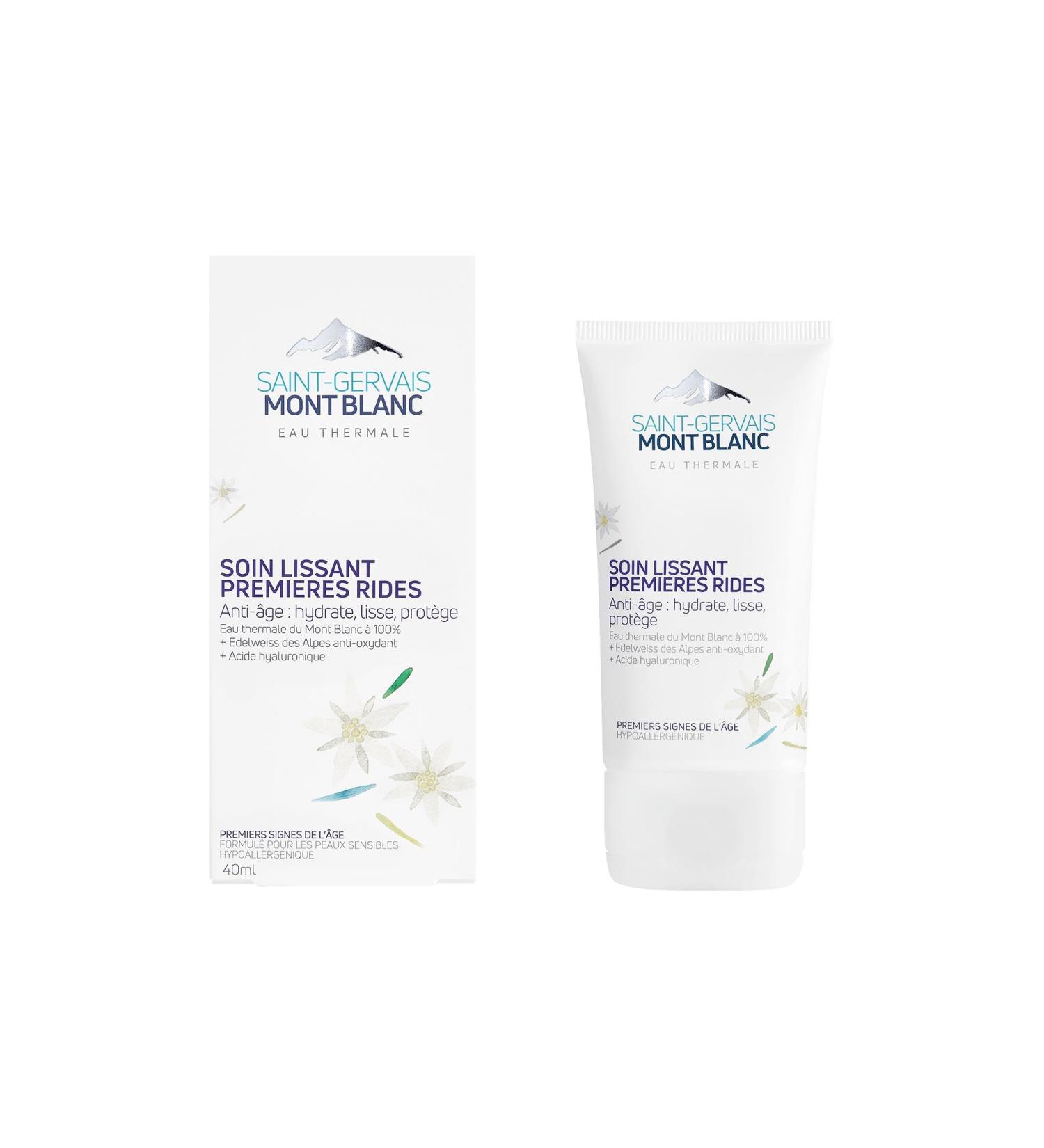 Saint-Gervais Mont Blanc - Protective Smoothing Care for First Signs of Ageing with Mont Blanc Thermal Spring Water - 40ml - Buy Online on GoSupps.com