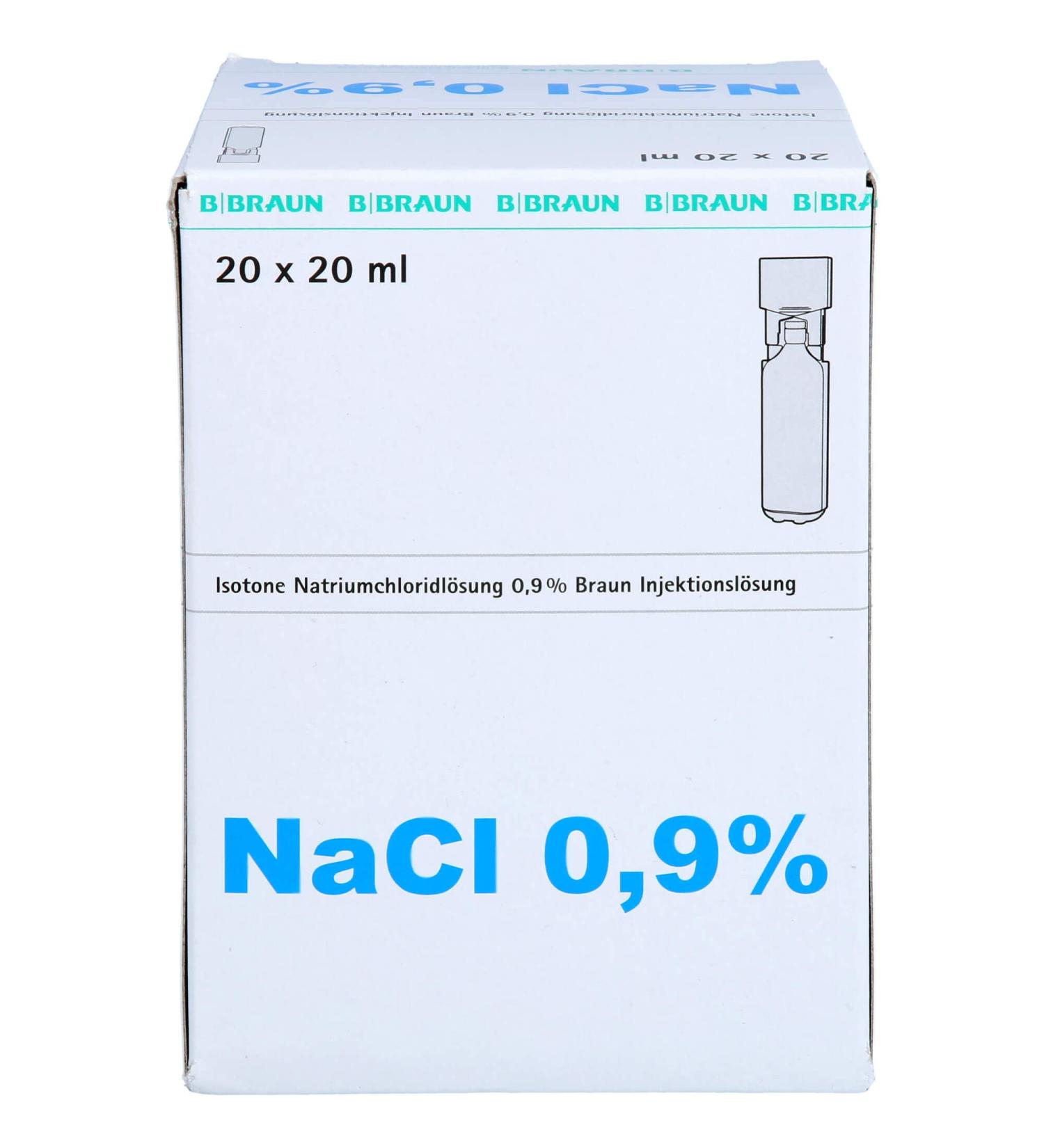 Buy Braun Saline Solution 0.9% Miniplasco | 20x20ml | International Shipping Available - Buy Online on GoSupps.com