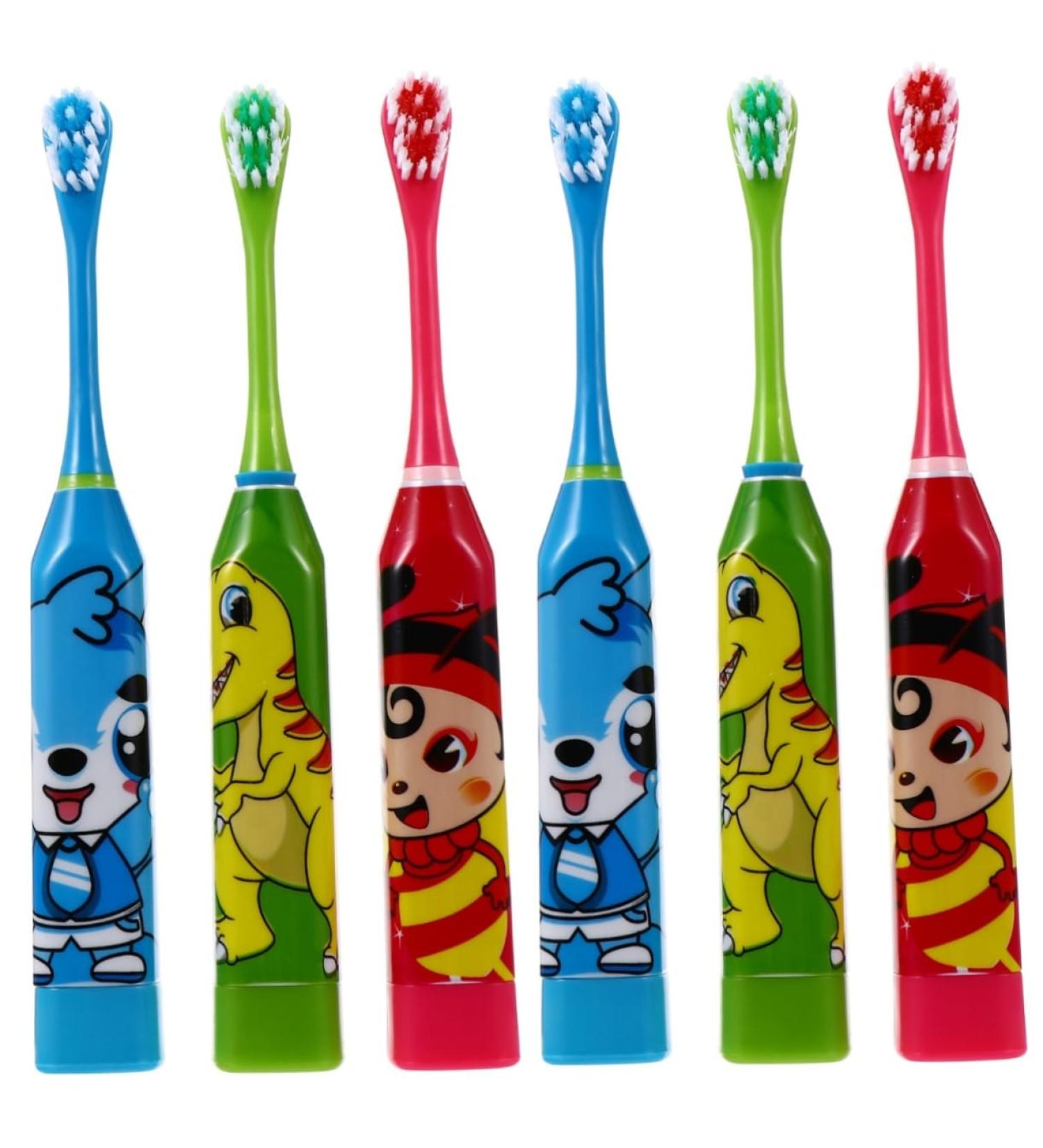 FRCOLOR 2 Sets Waterproof Electric Toothbrush for Kids | International Shipping Available - Buy Online on GoSupps.com