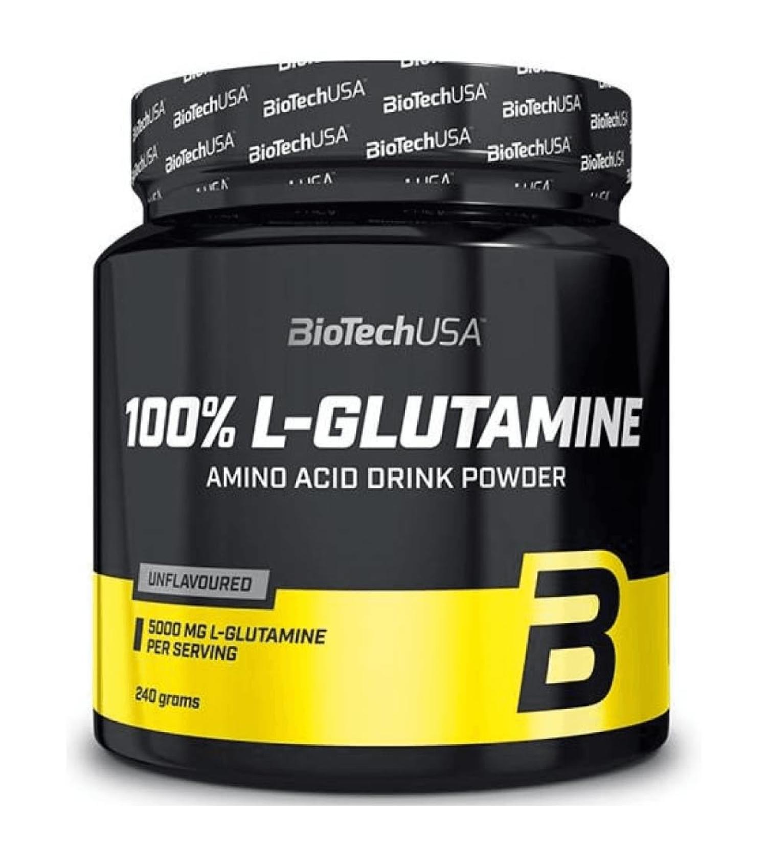 Biotech 6 g 500G EU L Glutamine Unflavoured 500 g (Pack of 1)