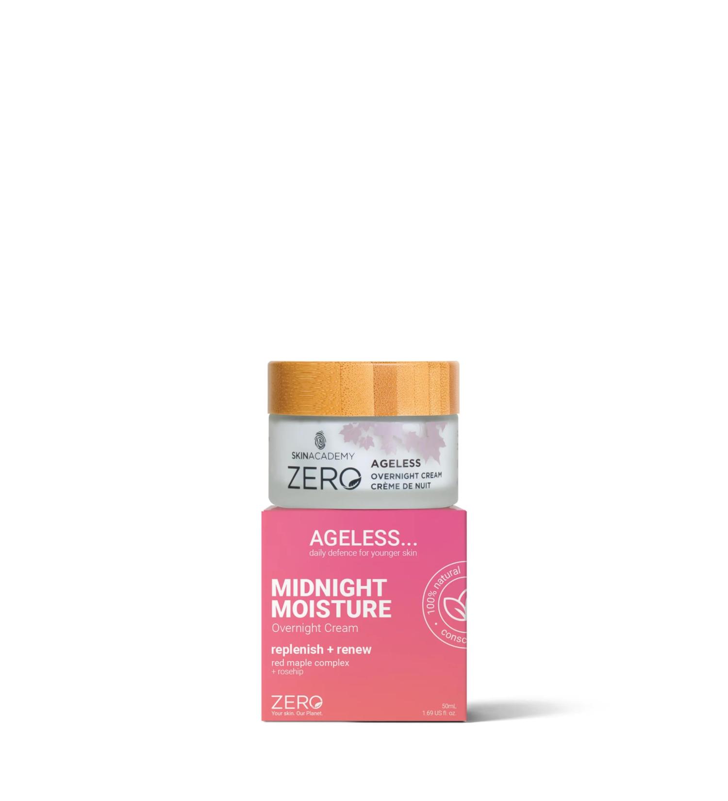 Skin Academy ZERO Ageless Overnight Cream 50ml - Buy Online on GoSupps.com