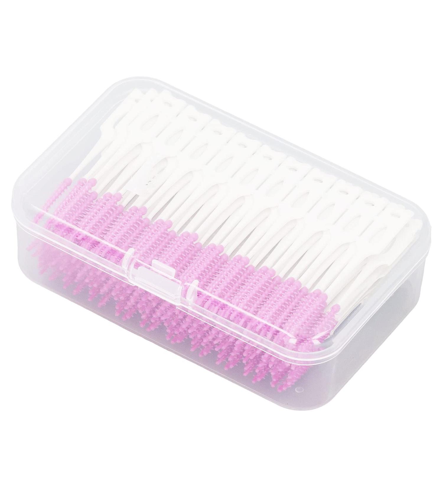 200pcs Interdental Cleaning Brush | Soft Silicon Floss Picks for Effective Oral Care - Buy Online on GoSupps.com
