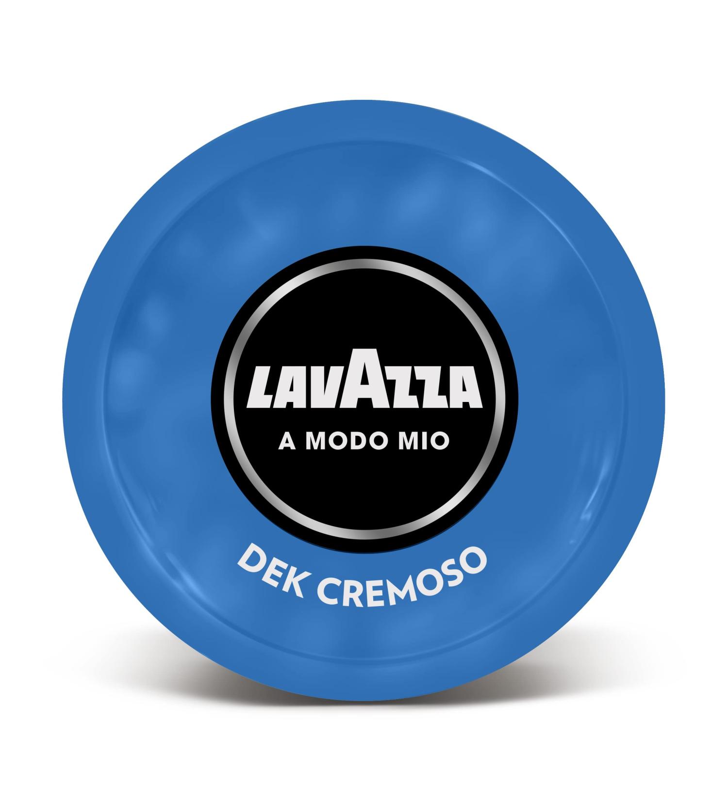 Lavazza A Modo Mio Espresso Dek Cremoso 256 Espresso Coffee Capsules Medium - Buy Online on GoSupps.com