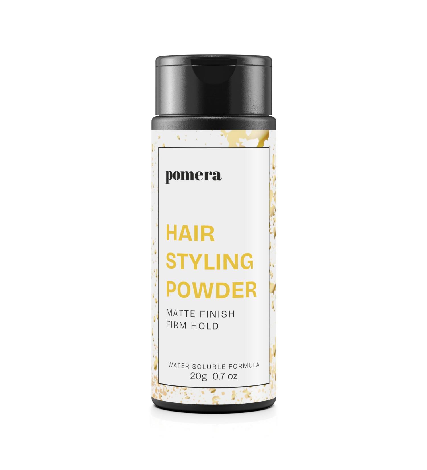 Pomera Hair Styling Texturizing Powder - Strong Hold & Natural Matte Finish Hair Volumizer & Styling Powder for All Hair Types 20 grams - Buy Online on GoSupps.com