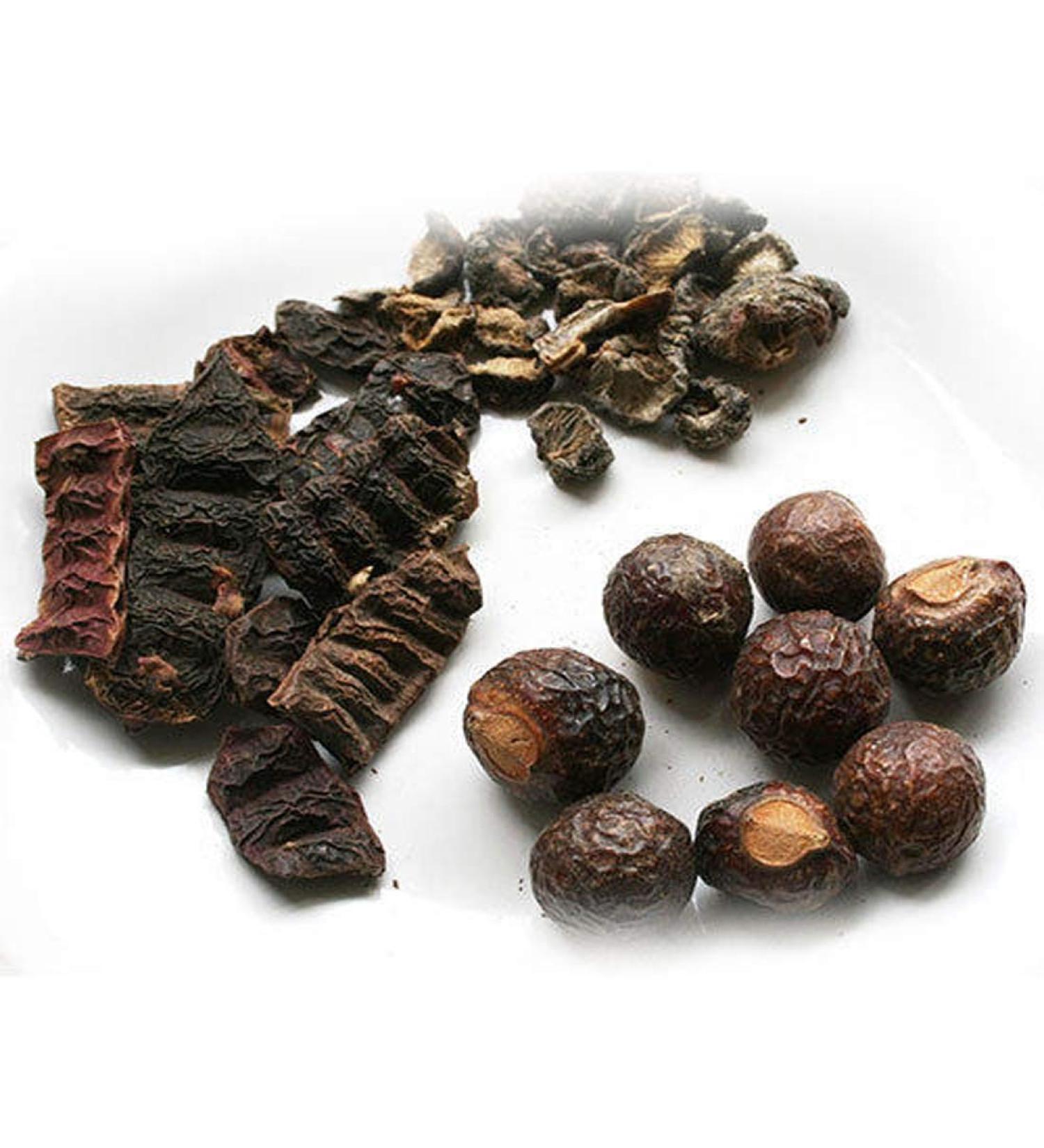 IWW Organic Whole Dried Amla Reetha Shikakai Raw Form for Hair Care 250Gms Each By IndiaWorldWide