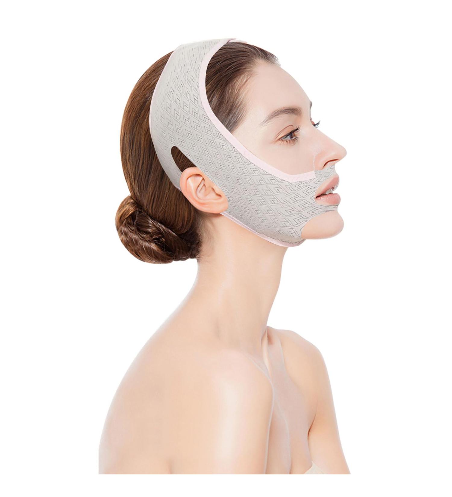Double Chin Strap Double Chin Tool Chin Lift Bands Double Chin Stretching Tool V-shaped Chin Strap for Women Men (Pink) - Buy Online on GoSupps.com