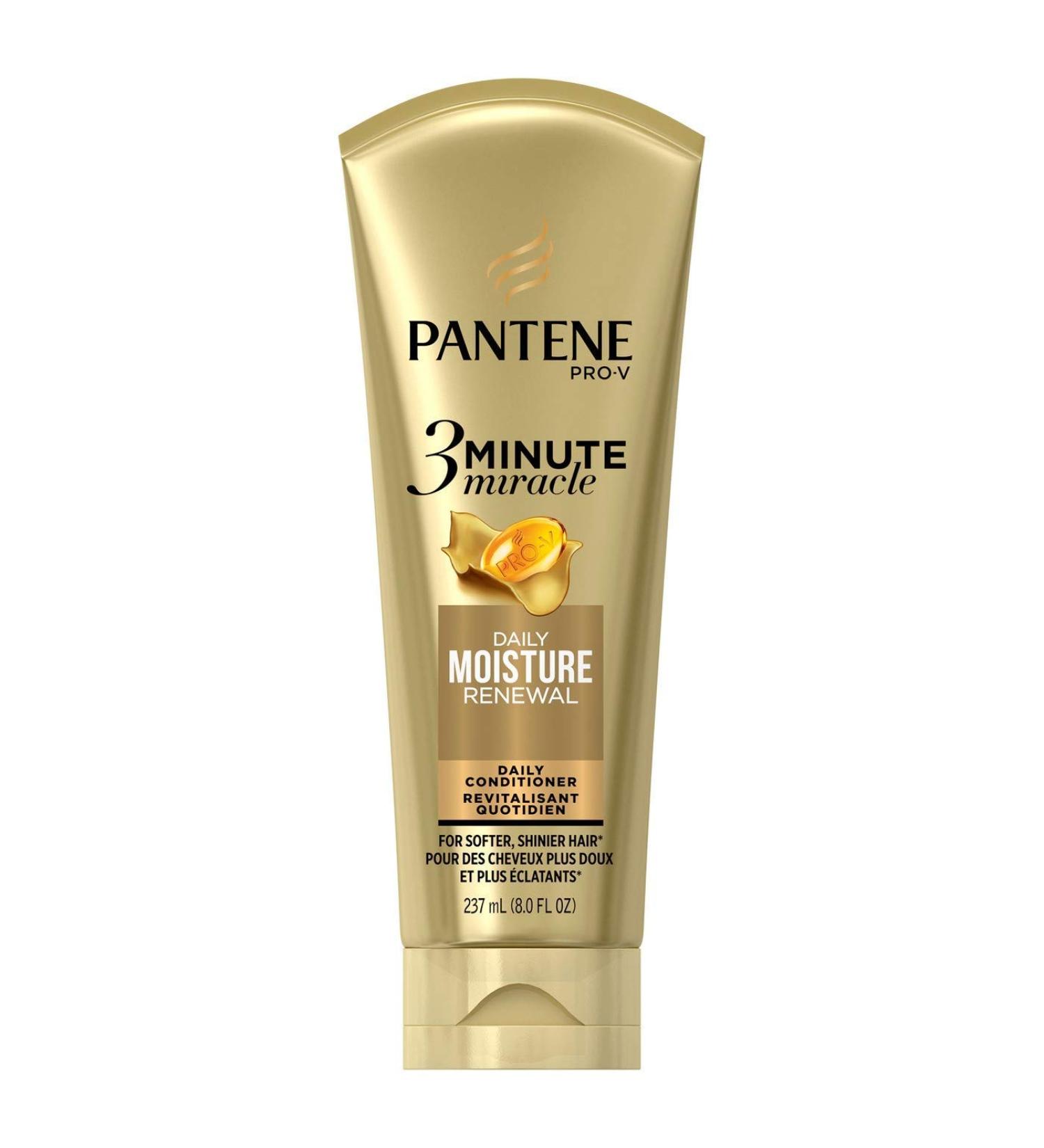 Pantene Pro-V 3 Minute Miracle Daily Conditioner 8 fl oz - Nourish & Repair Hair - Buy Online on GoSupps.com