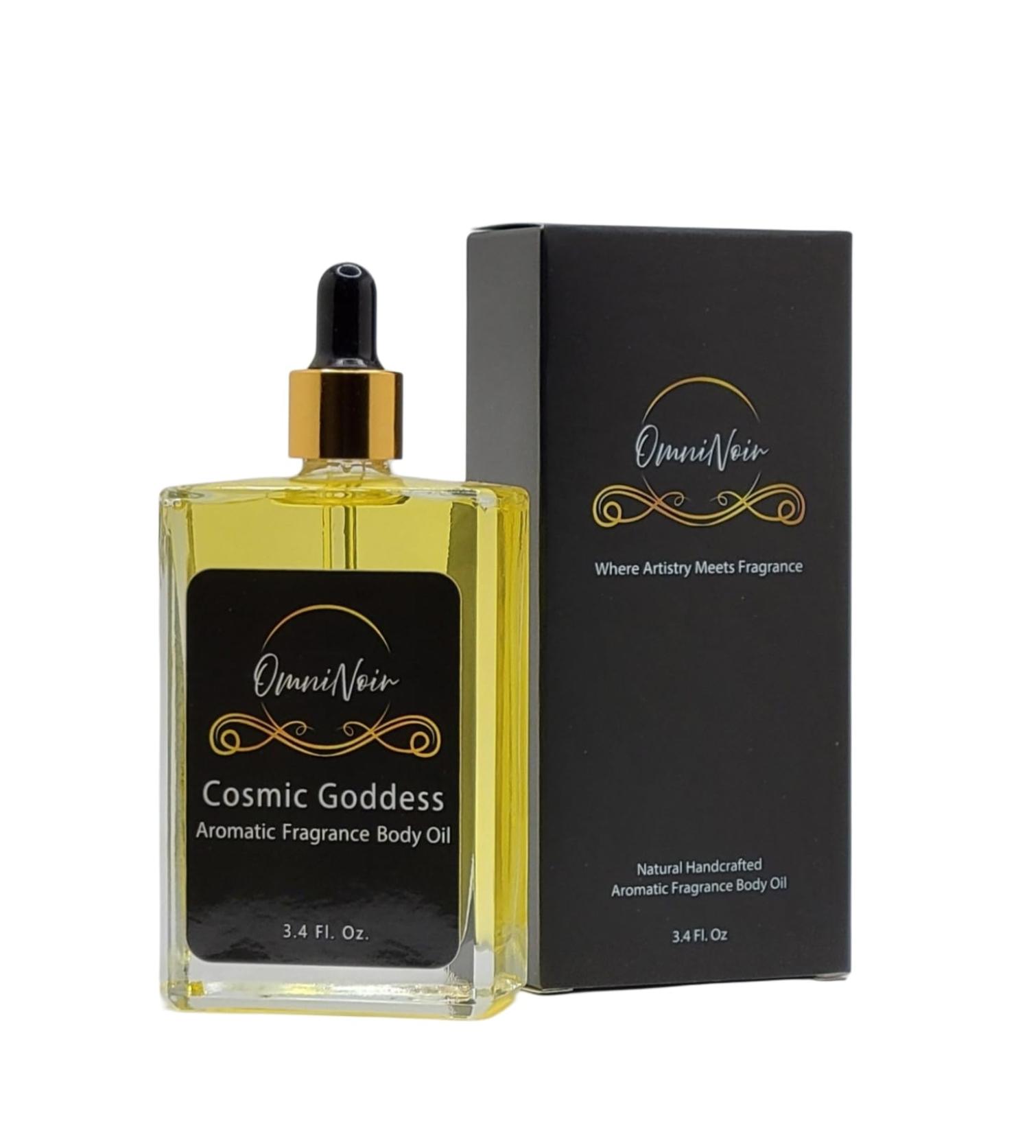 OmniNoir Cosmic Goddess - Parfum Body Oil - 3.4 oz (100ml) Comparison with Goddess Womens Luxury Perfume