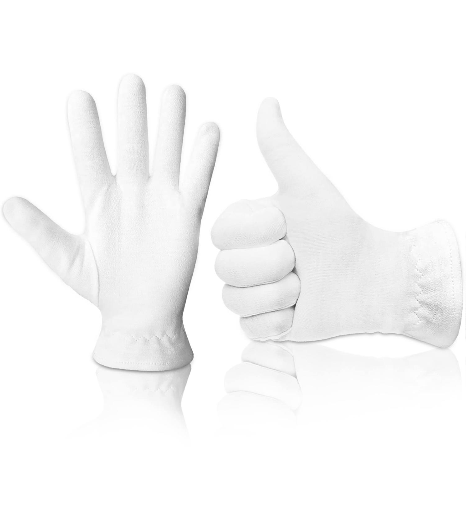 Yesland 12 Pairs Dry Hand Healing Moisturizing Gloves - Extra Thick Cotton Eczema Lotion Gloves - SPA Inspection Gloves for Men and Women - Buy Online on GoSupps.com