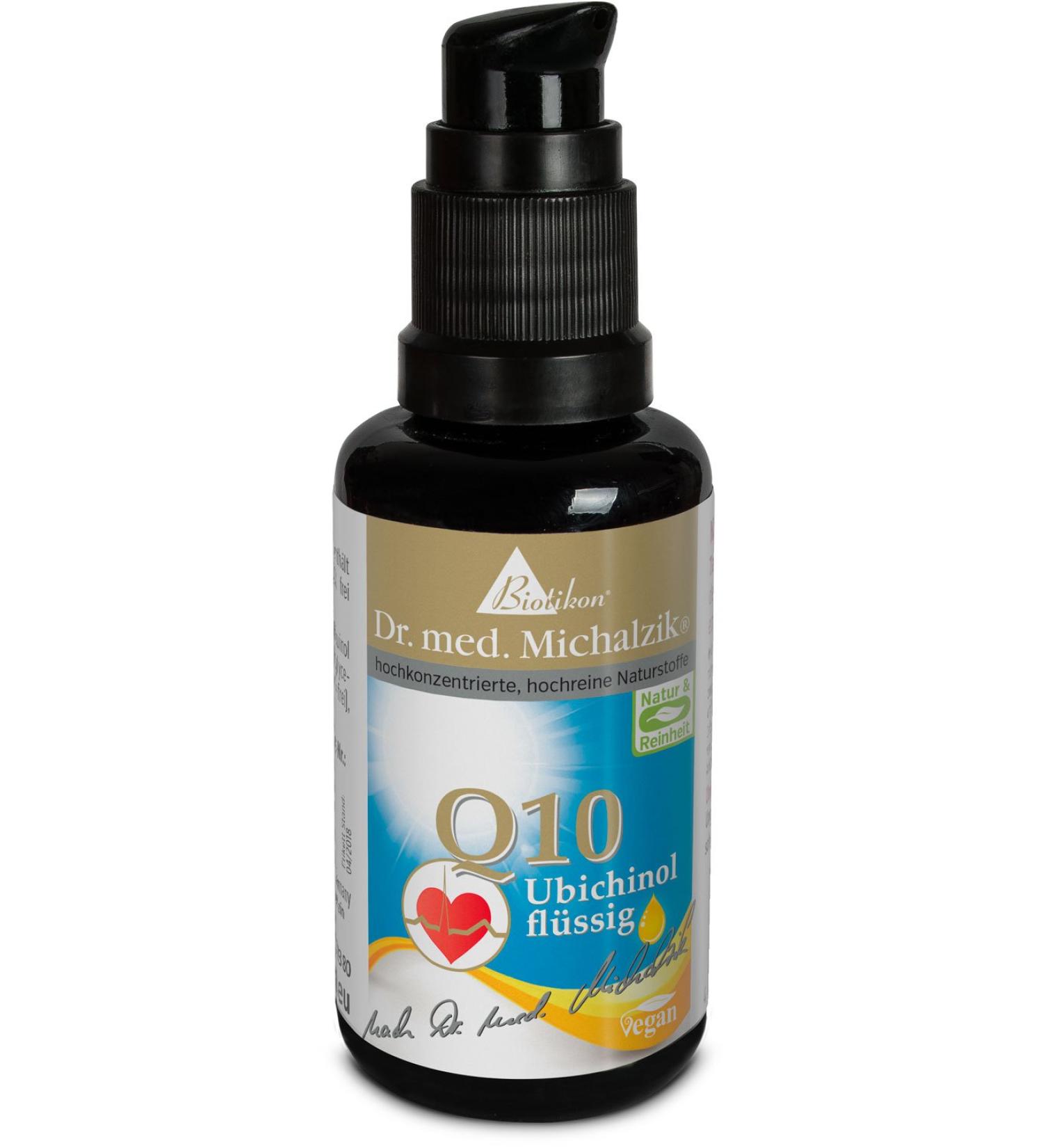 Ubichinol Q10 by Dr. med. Michalzik - Enhanced Bioavailability Non-Oxidized Micelles Additive-Free - Biotikon | International Shipping - Buy Online on GoSupps.com