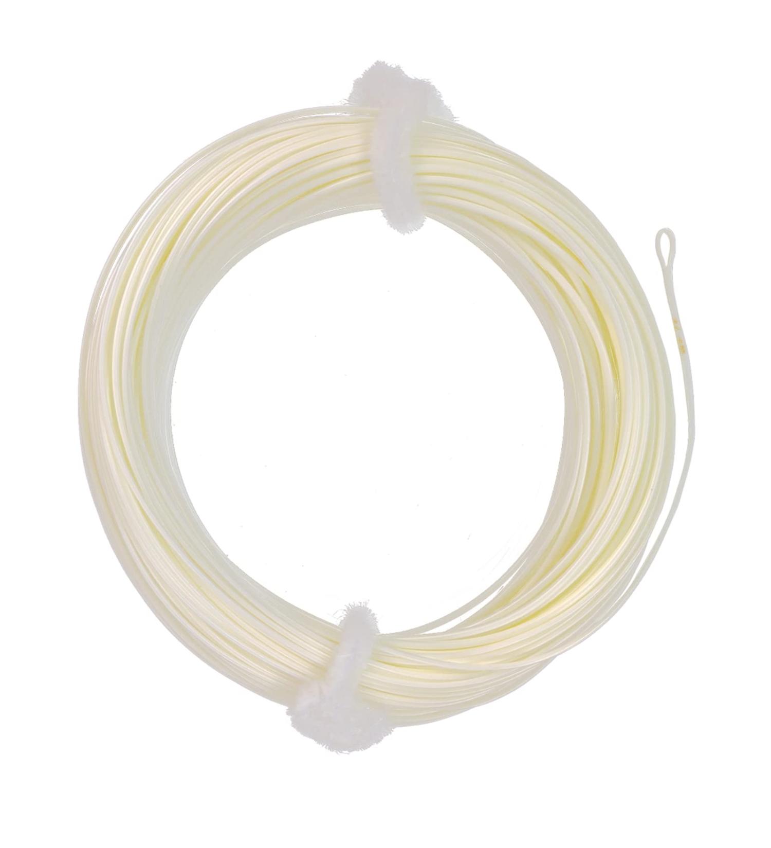 EUPHNG WF2F Floating Fly Line 100FT with Welded Loop & Line ID - All-Purpose Weight Forward Fly Fishing Line in Milk White - Available in Various Sizes 3-7 - Buy Online on GoSupps.com