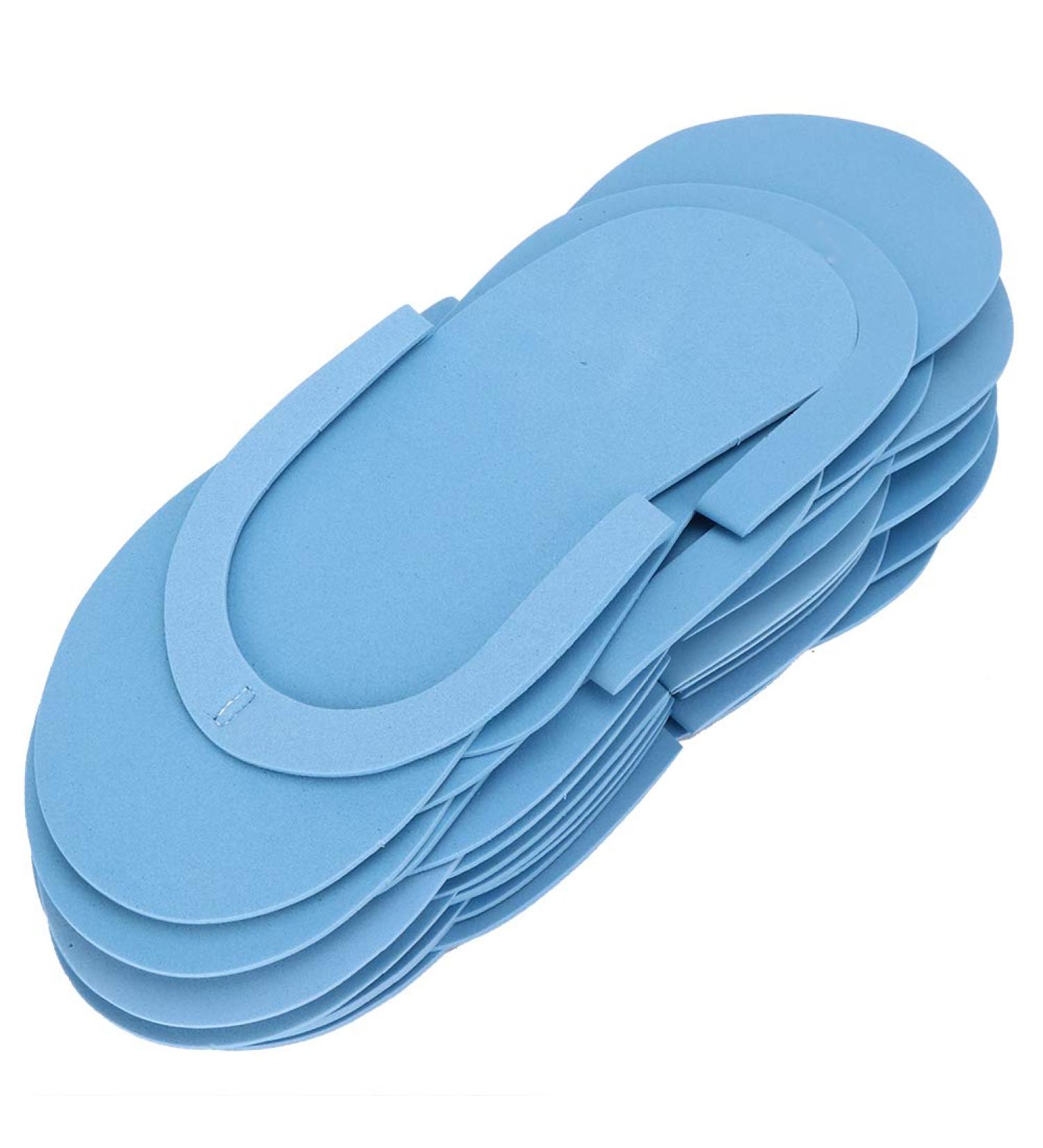 Yeyat Hotel Disposable Slippers 12 Pairs - Blue Spa & Travel Flip-Flops - Buy Online on GoSupps.com