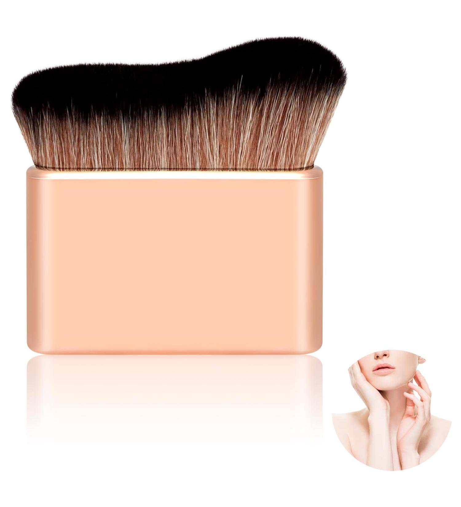 Professional Tanning Brush for Body & Leg Makeup - Kabuki Foundation Brush for Liquid Makeup - Blending Bronzer & Concealer Applicator for a Flawless Finish - Buy Online on GoSupps.com