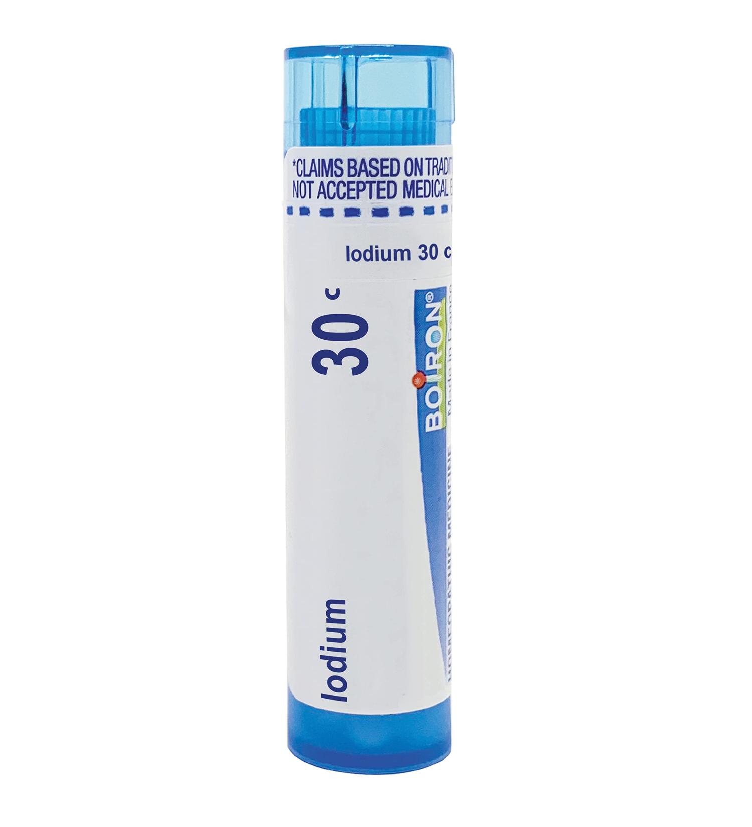 BOIRON USA - Iodium 30c - Natural Health & Beauty Remedy | Shop Internationally - Buy Online on GoSupps.com