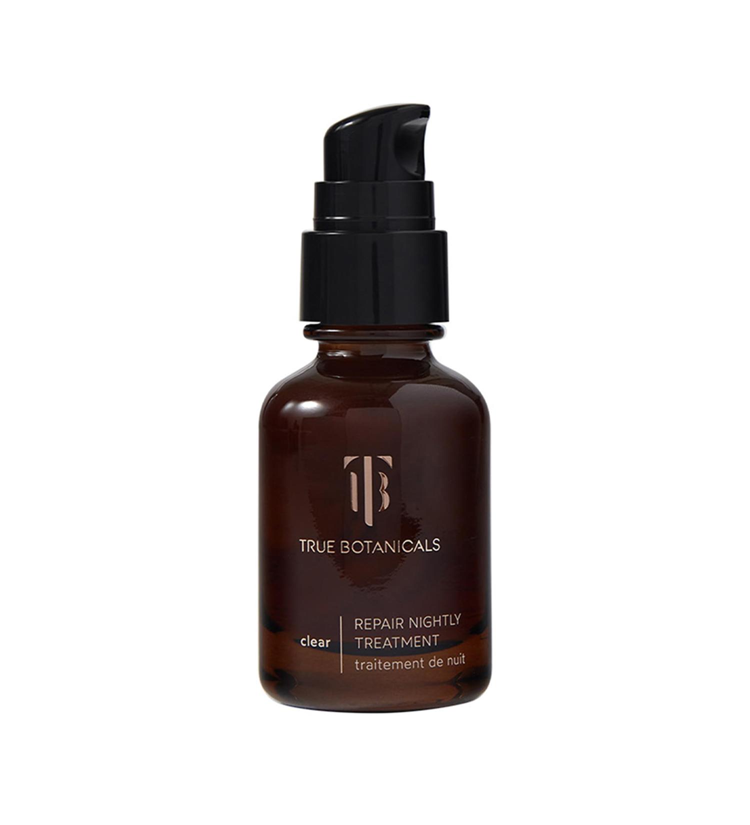 True Botanicals CLEAR Repair Nightly Treatment Serum | Non-Toxic Cruelty-Free Anti-Aging Serum | Hyaluronic Acid for Blemishes & Wrinkles | MADE Safe - 1 fl oz | International Shipping Available - Buy Online on GoSupps.com