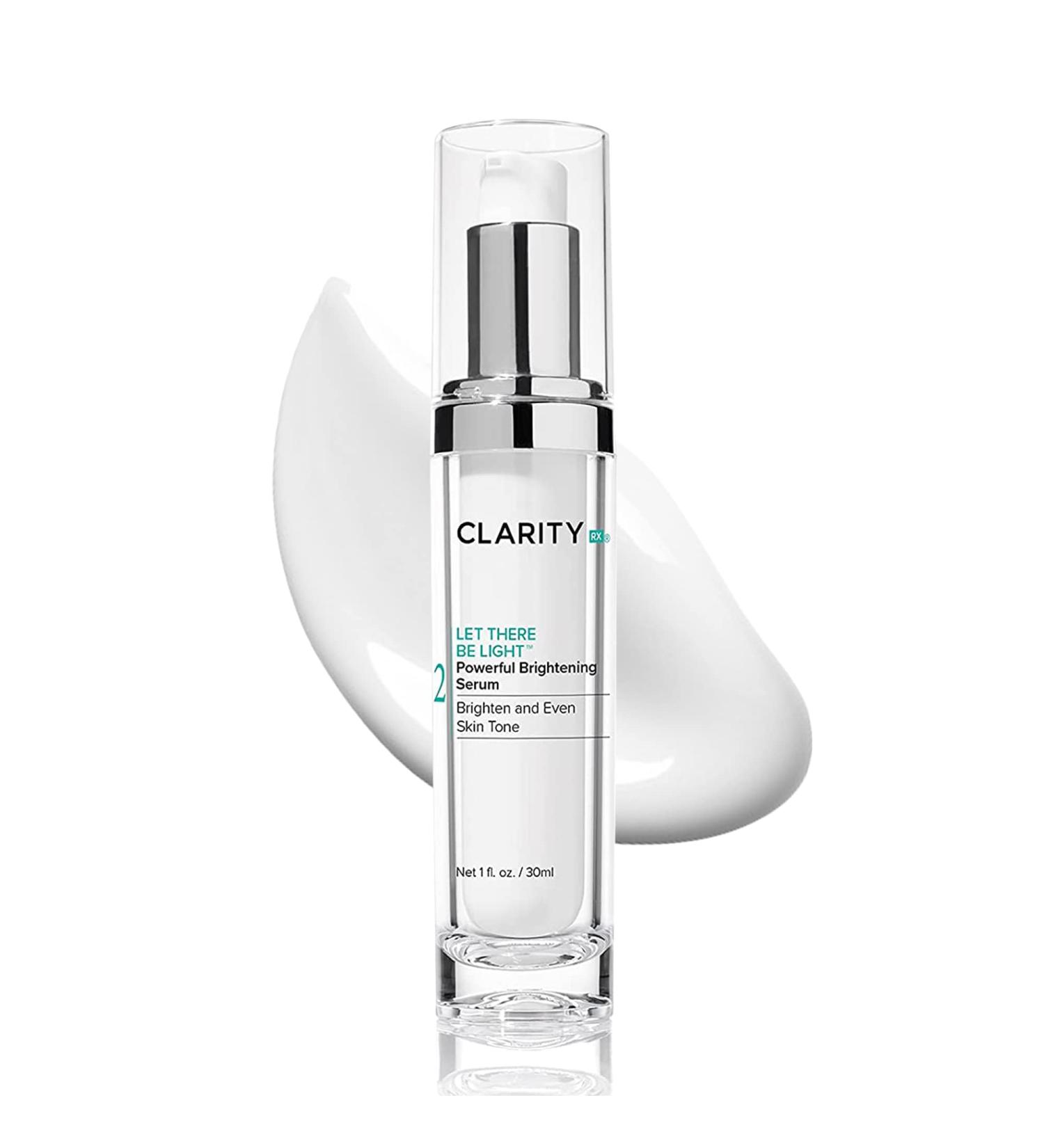ClarityRx Let There Be Light Serum - Powerful Brightening & Hydrating Treatment with Hyaluronic Acid for Hyperpigmentation & Dull Skin - 1 fl oz - Buy Online on GoSupps.com