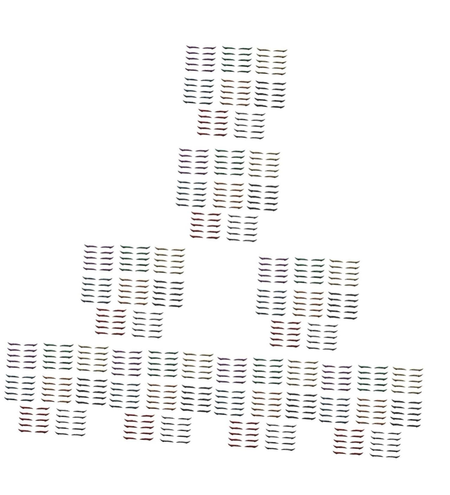 Mipcase 320 Pairs Eyeliner Reusable Double Eye Makeup Stickers Eye Makeup Tools Adhesive Tape Double Eyelid 1 count (Pack of 1) Assorted Colorx8pcs - Buy Online on GoSupps.com