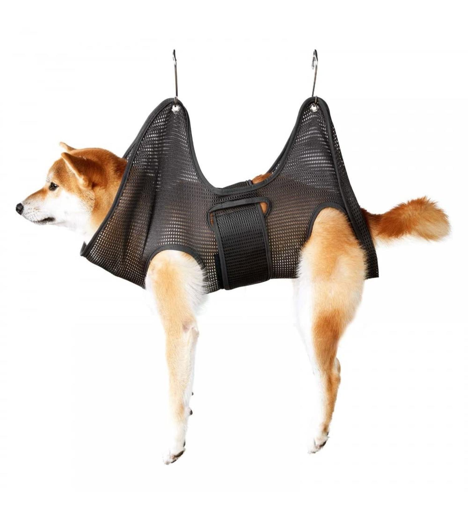 Grooming Hammock Sling for Dogs & Cats | Breathable Pet Holder for Bathing & Nail Trimming - Buy Online on GoSupps.com