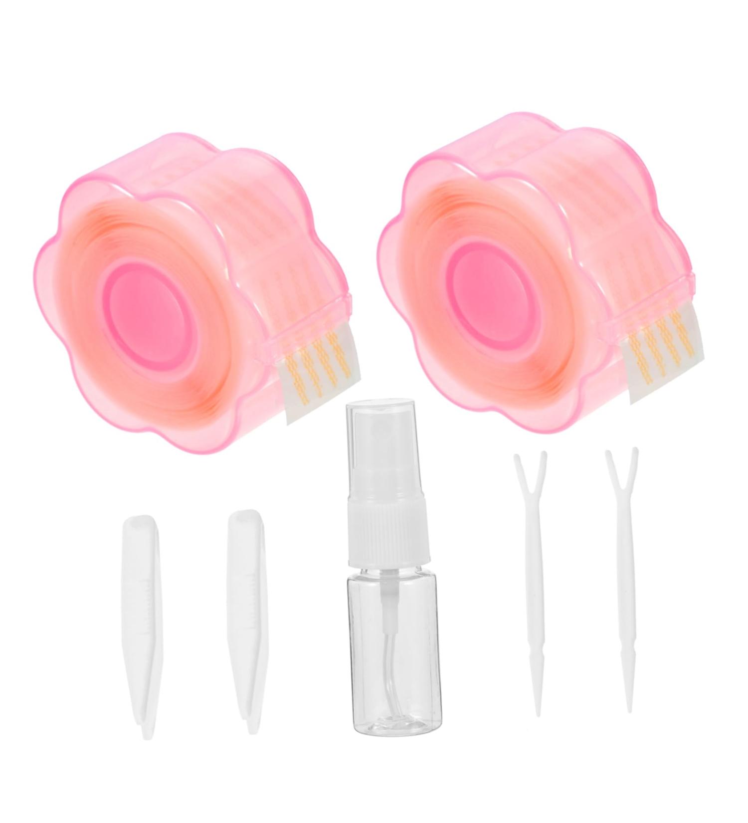 Beavorty 4 sets Fiber Tape Eyelid Strip B Eyes Hooded Bottle Droopy Fork Invisible Adhesive Mono-eyelids 1 count (Pack of 1) As Shown 1x4pcs - Buy Online on GoSupps.com