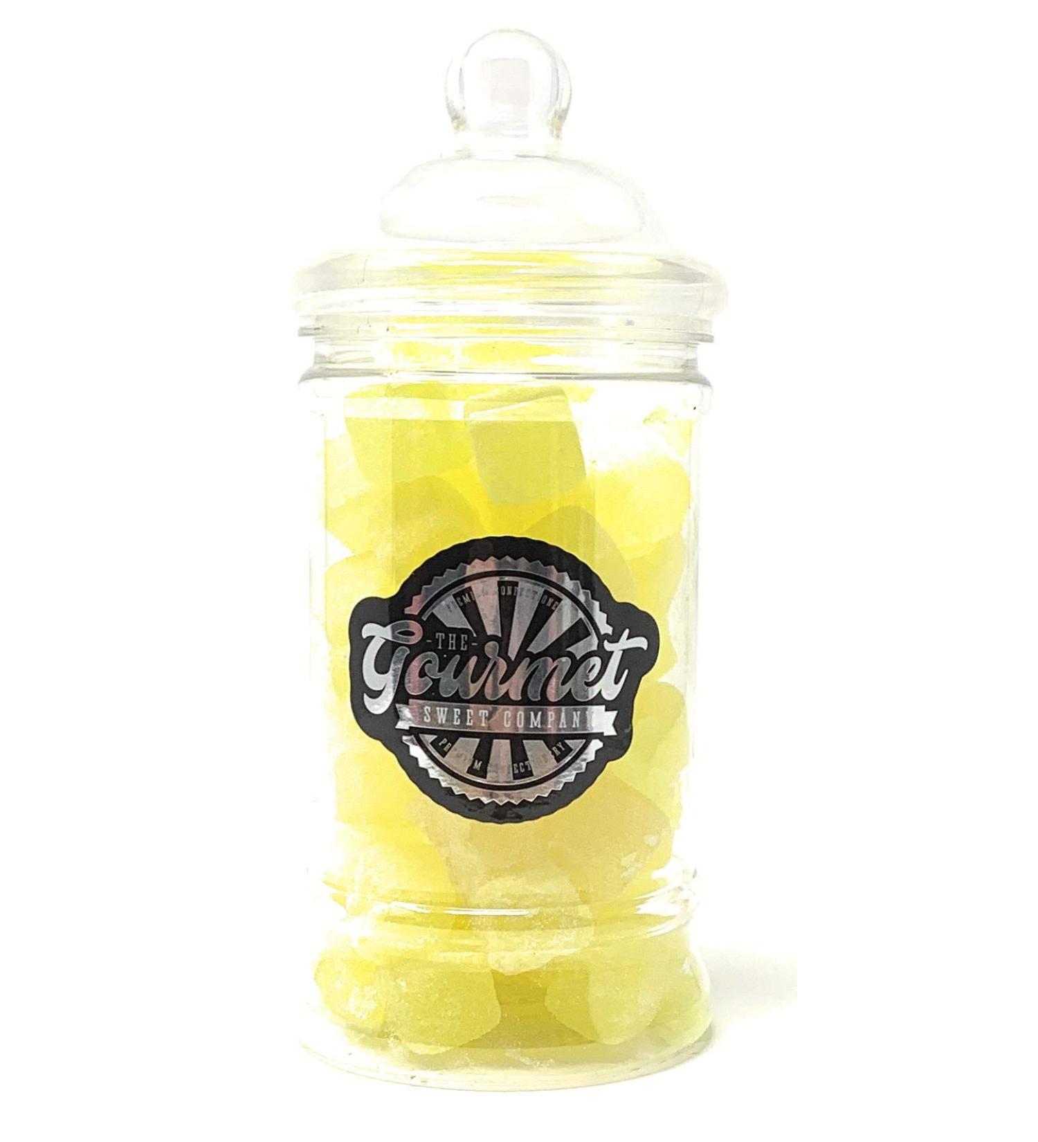 Pineapple Cubes Victorian Gift Jar by The Gourmet Sweet Company