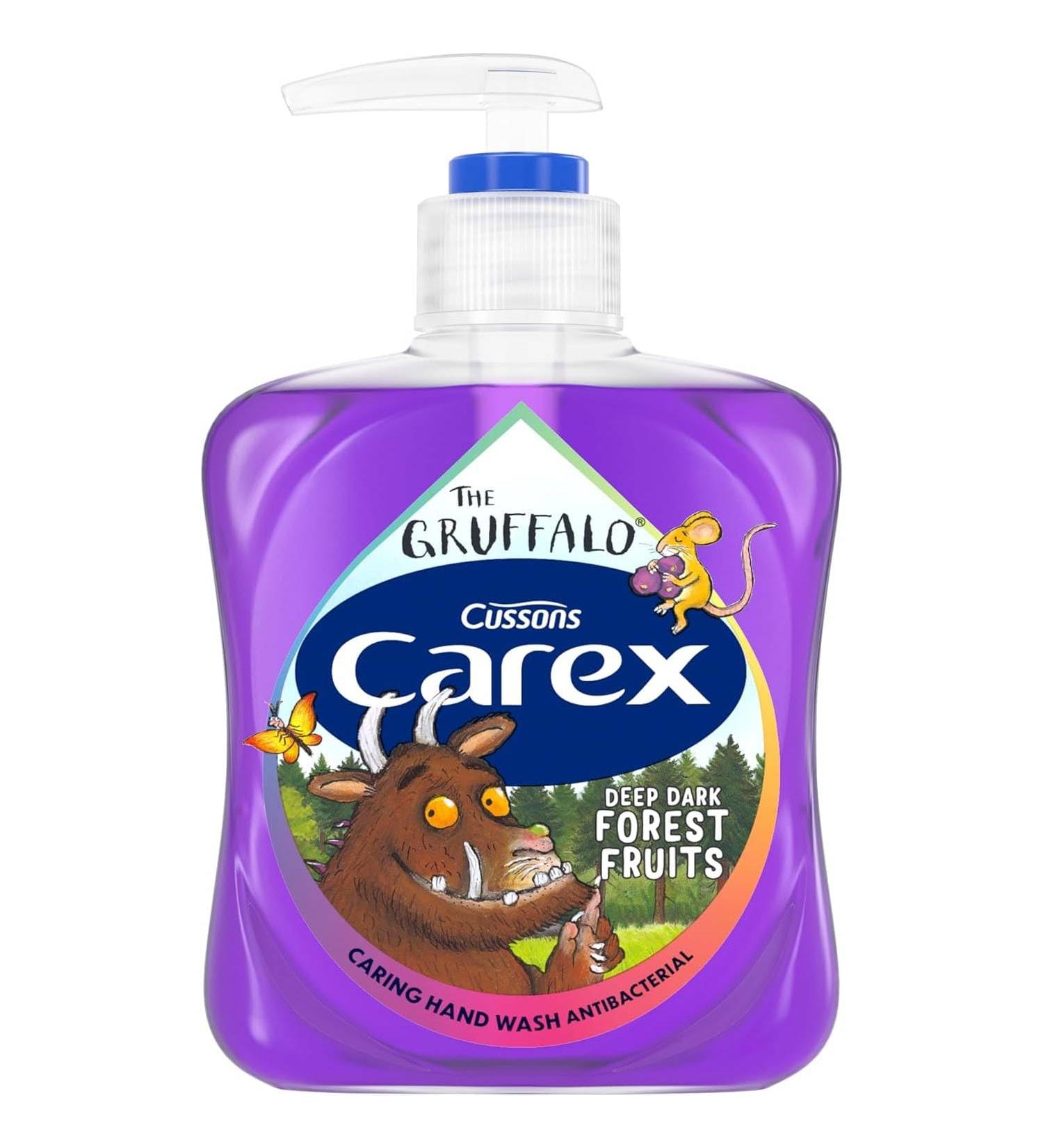 Carex Gruffalo Deep Dark Forest Fruits Hand Wash Dermatologically Tested Liquid Soap that Clean and Protect Hands 250ml - Buy Online on GoSupps.com