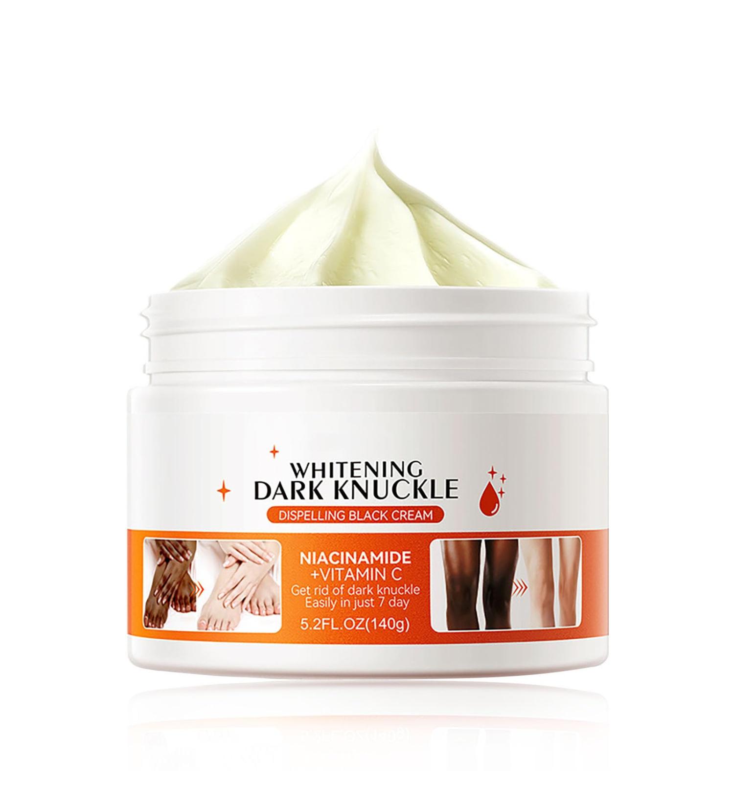 Skin Li-ghtening Cream - Wh-itening Body Cream for Dark Knuckle - Vitamin C & Niacinamide Skin Blea-ching Cream - Bri-ghtening Cream for Black Skin - Body Moisturiser for All Skin Types (140g) - Buy Online on GoSupps.com