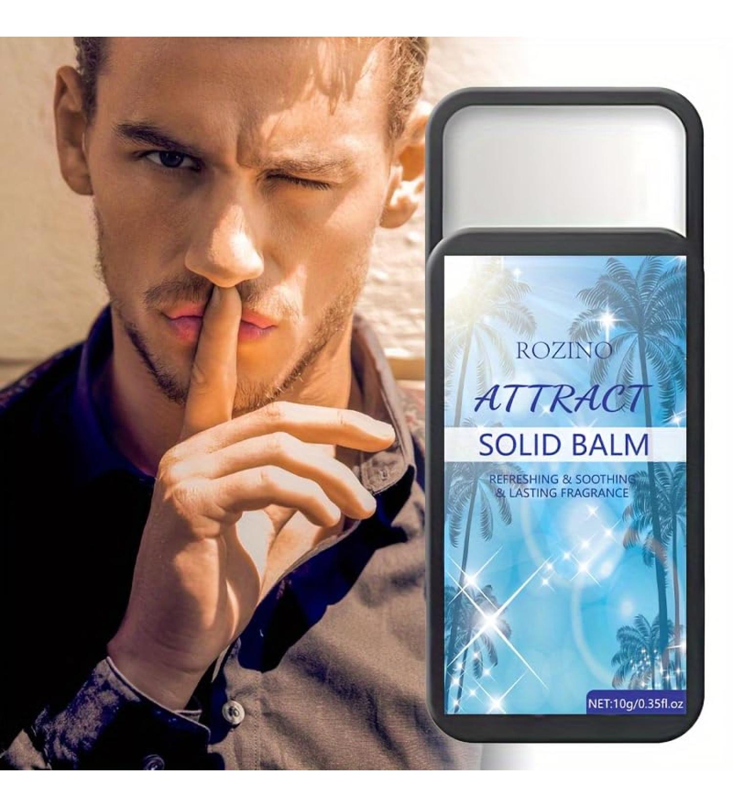 Charm Enhancer: 10g Pheromone Solid Perfume for Men - Refreshing Balm for Dating & Everyday Wear - Buy Online on GoSupps.com