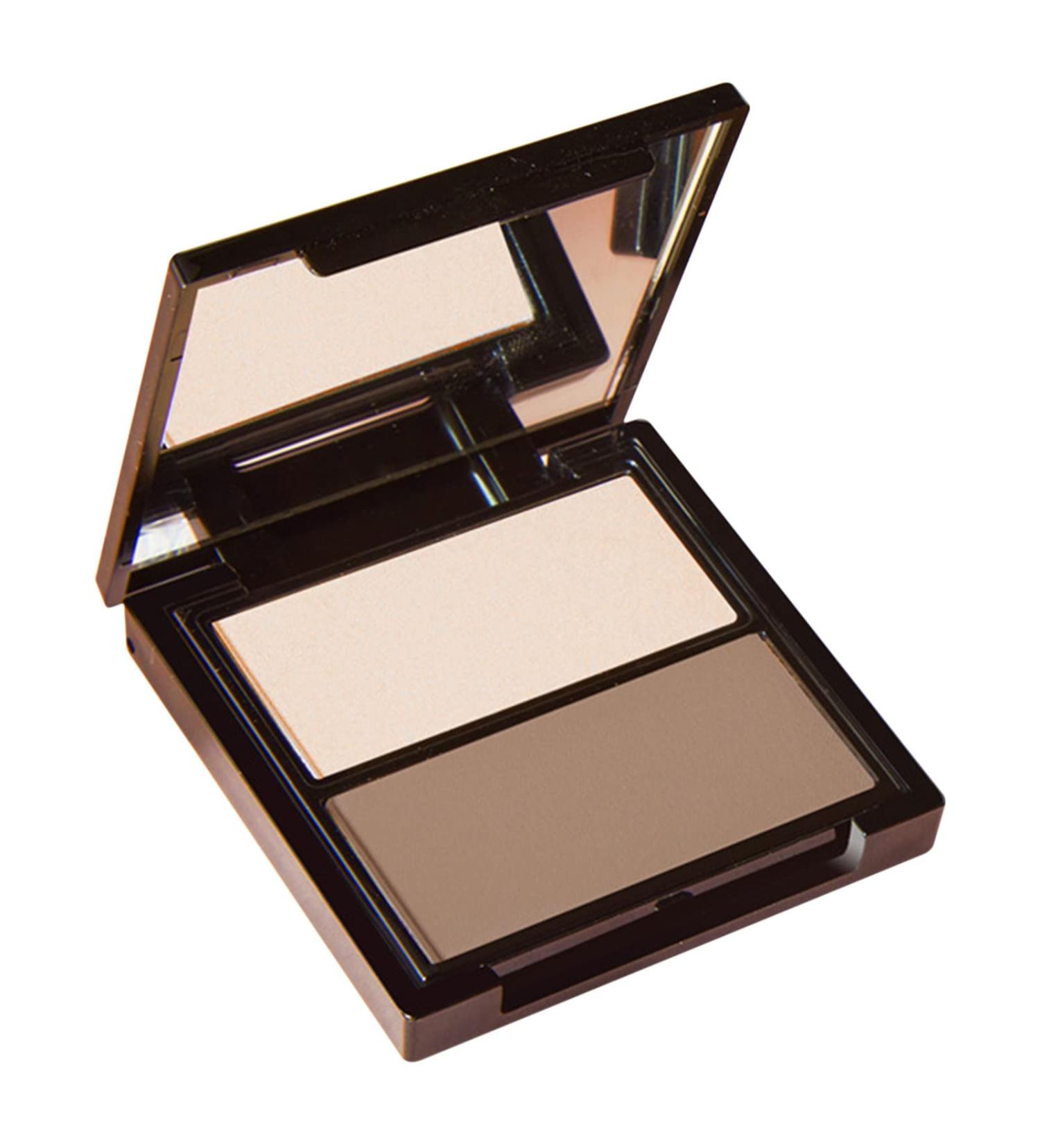 2 Colors Natural Contouring Powder Face And Neck Daily Use Contouring Foundation Sweatproof Brightening Suitable For All People Freckles Makeup Tutorial (B One Size) 1 count (Pack of 1) B - Buy Online on GoSupps.com